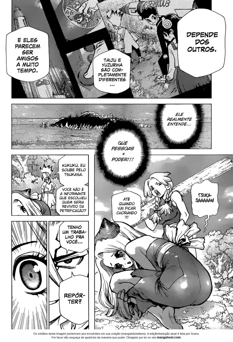 Read Dr. Stone pt_BR Manga Online