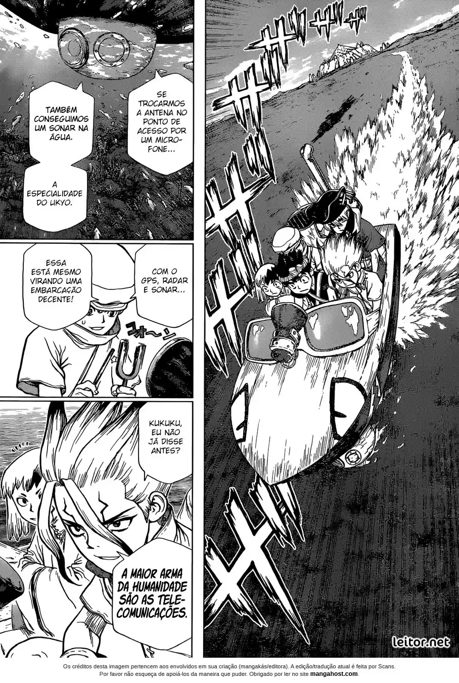 Read Dr. Stone pt_BR Manga Online