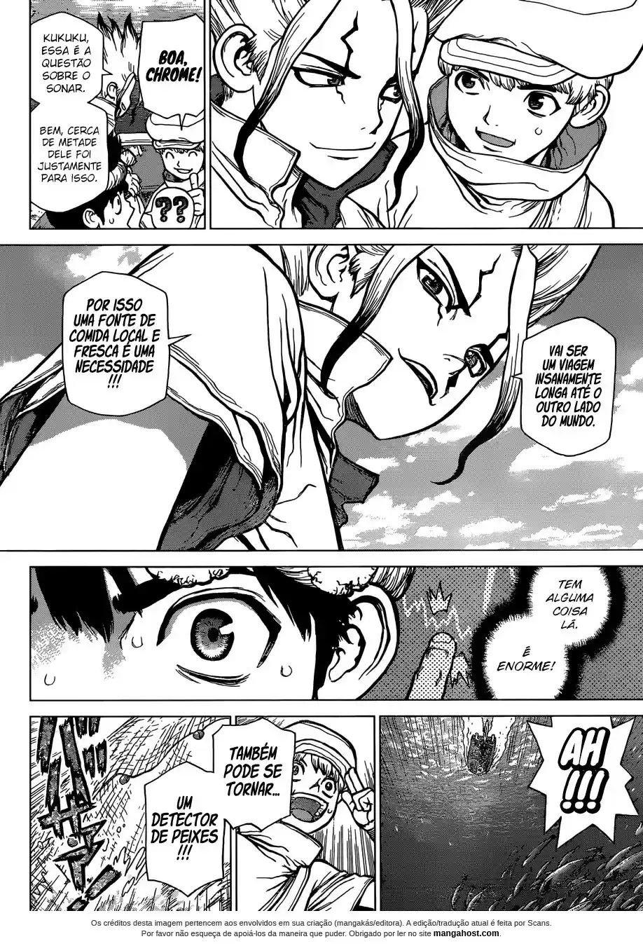 Read Dr. Stone pt_BR Manga Online
