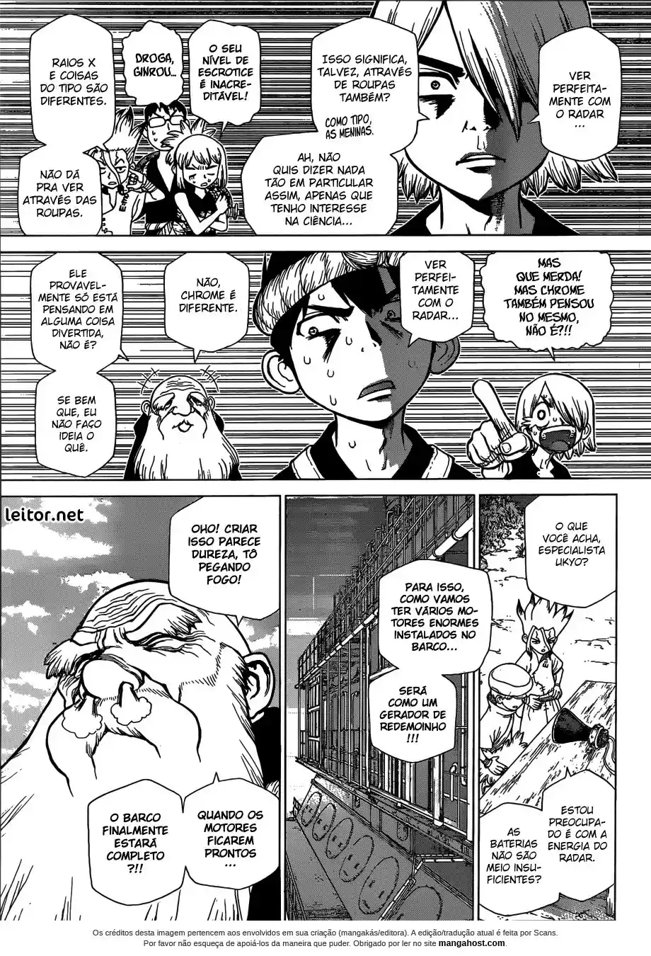 Read Dr. Stone pt_BR Manga Online