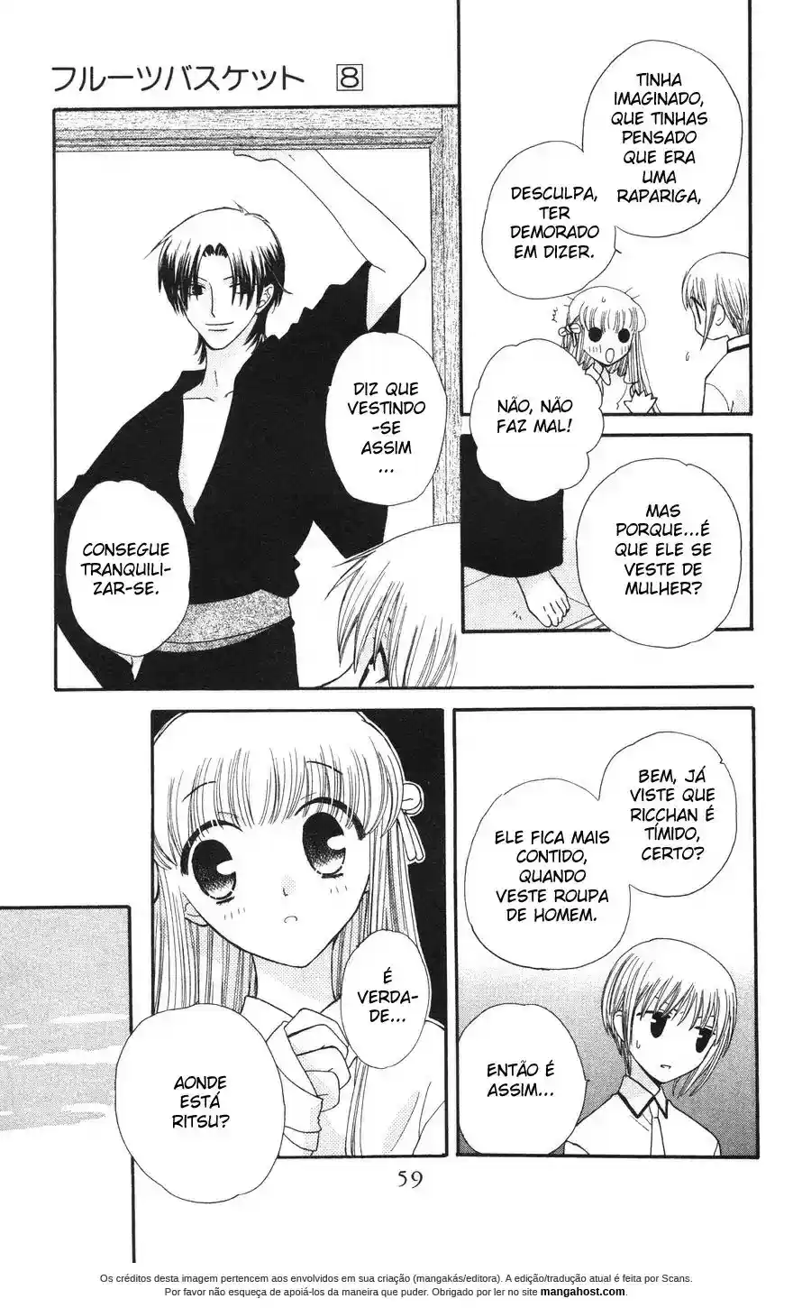 Read Fruits Basket pt_BR Manga Online