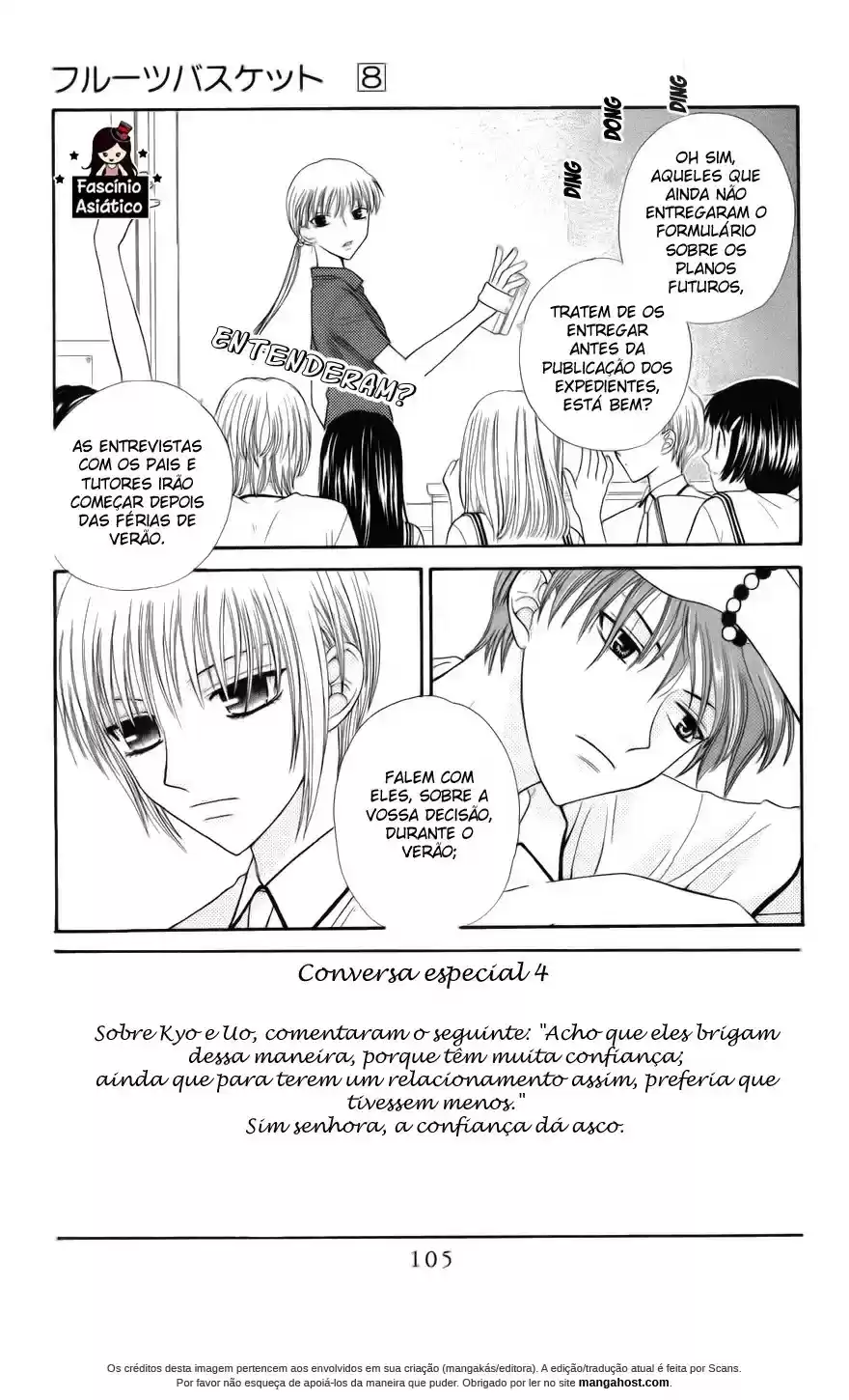 Read Fruits Basket pt_BR Manga Online