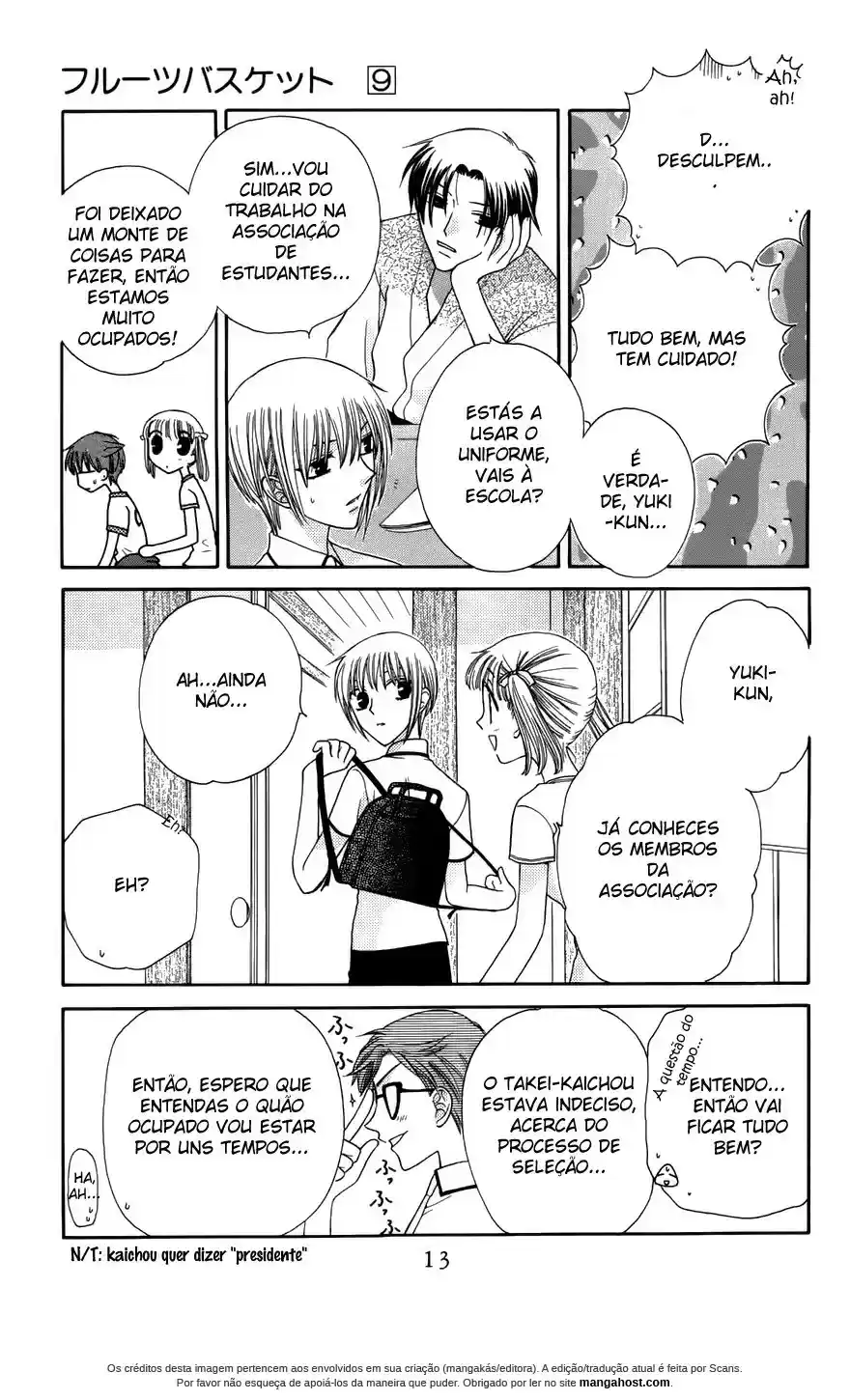 Read Fruits Basket pt_BR Manga Online