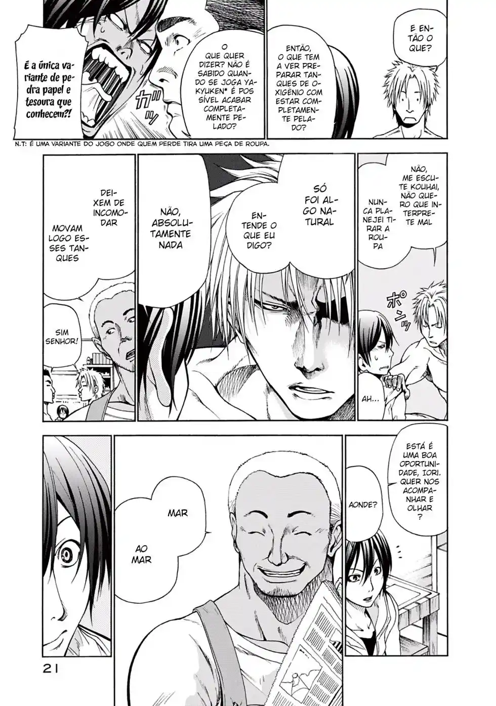 Read Grand Blue Dreaming pt_BR Manga Online