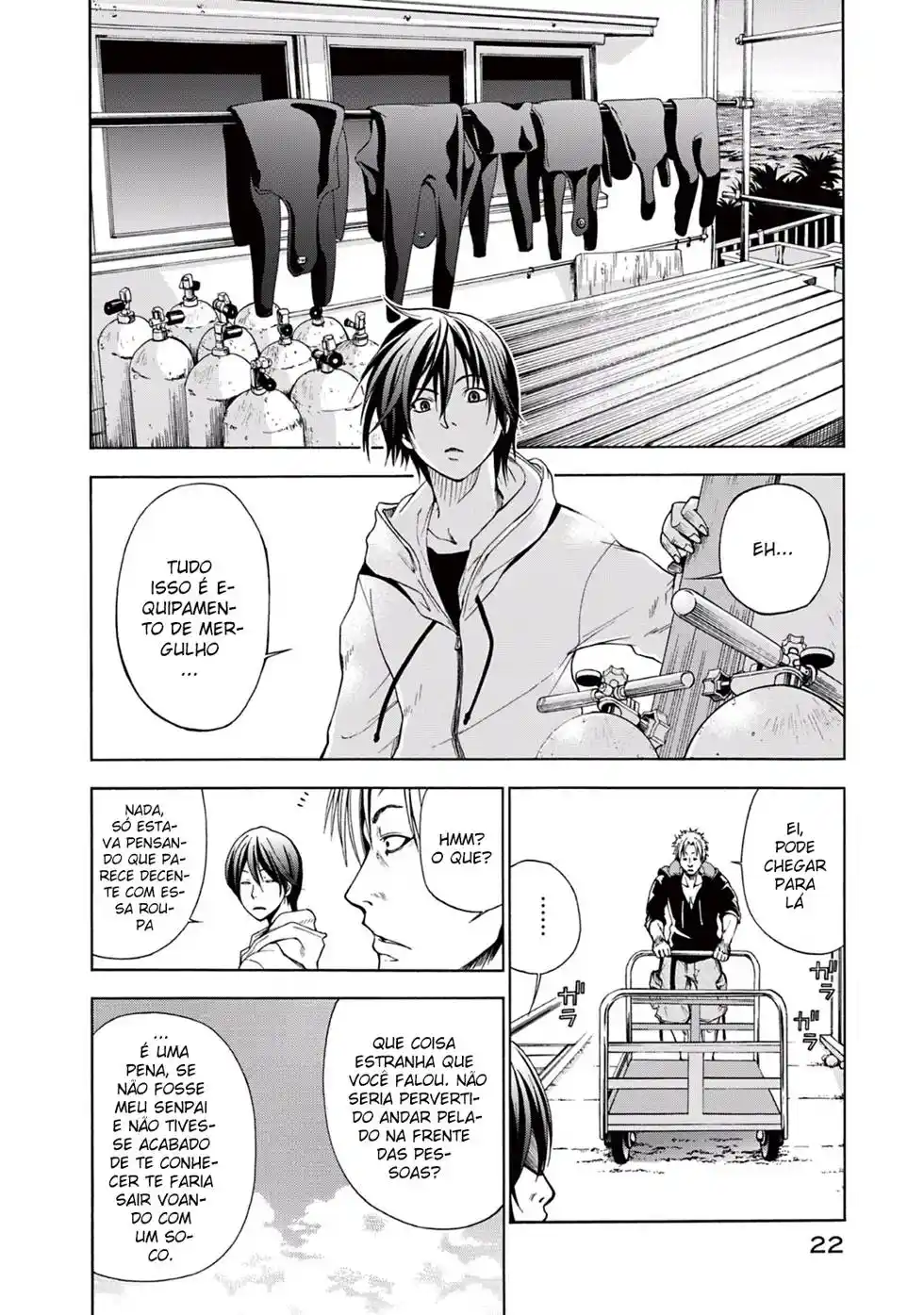 Read Grand Blue Dreaming pt_BR Manga Online
