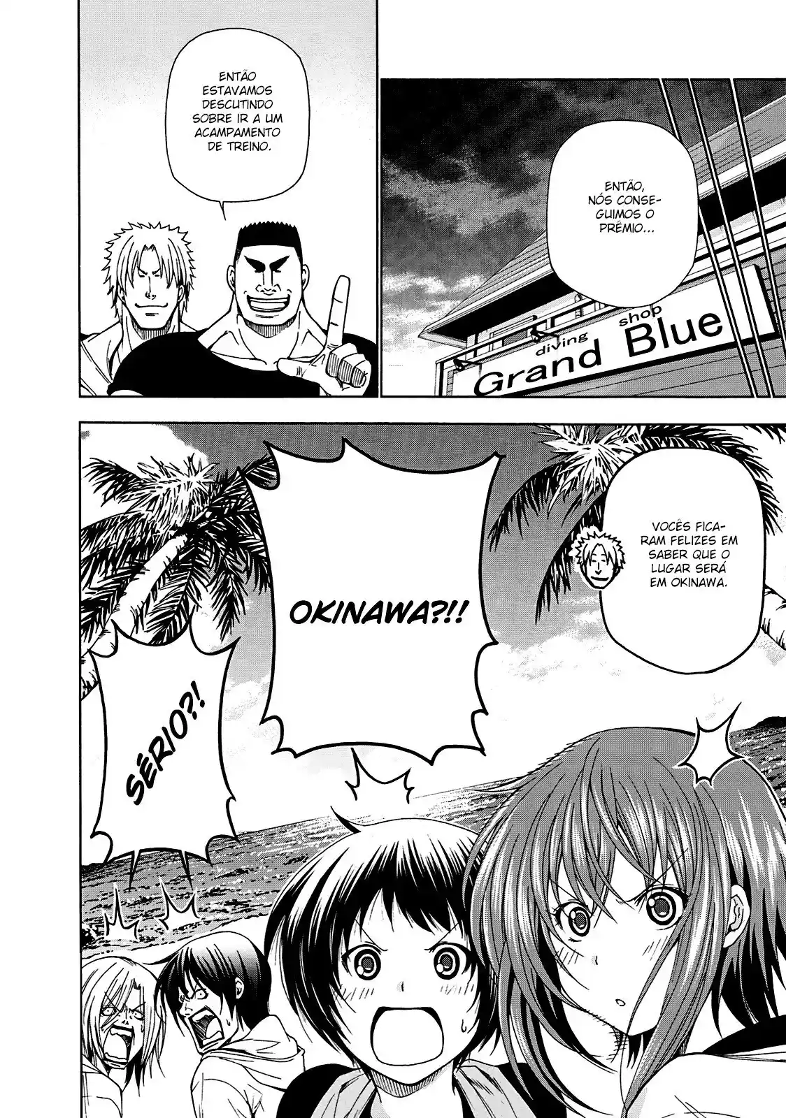 Read Grand Blue Dreaming pt_BR Manga Online