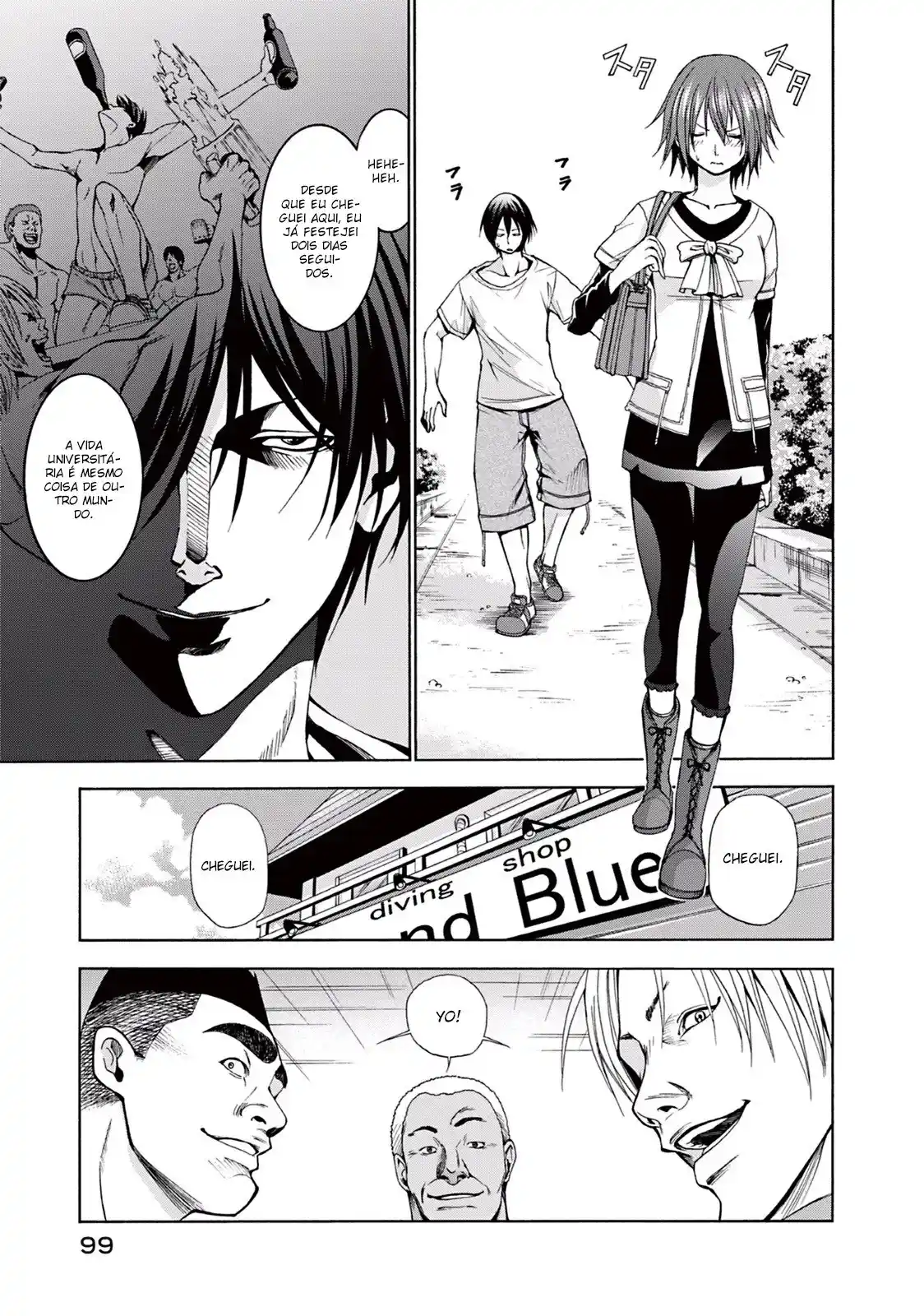 Read Grand Blue Dreaming pt_BR Manga Online