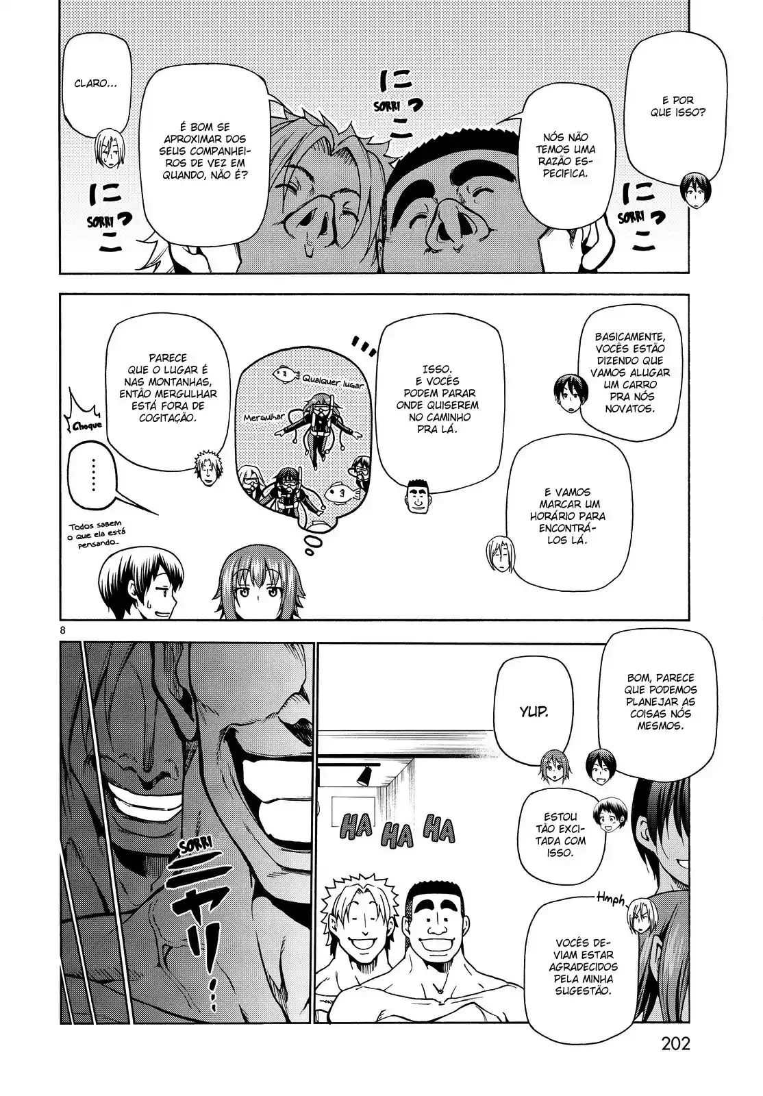 Read Grand Blue Dreaming pt_BR Manga Online