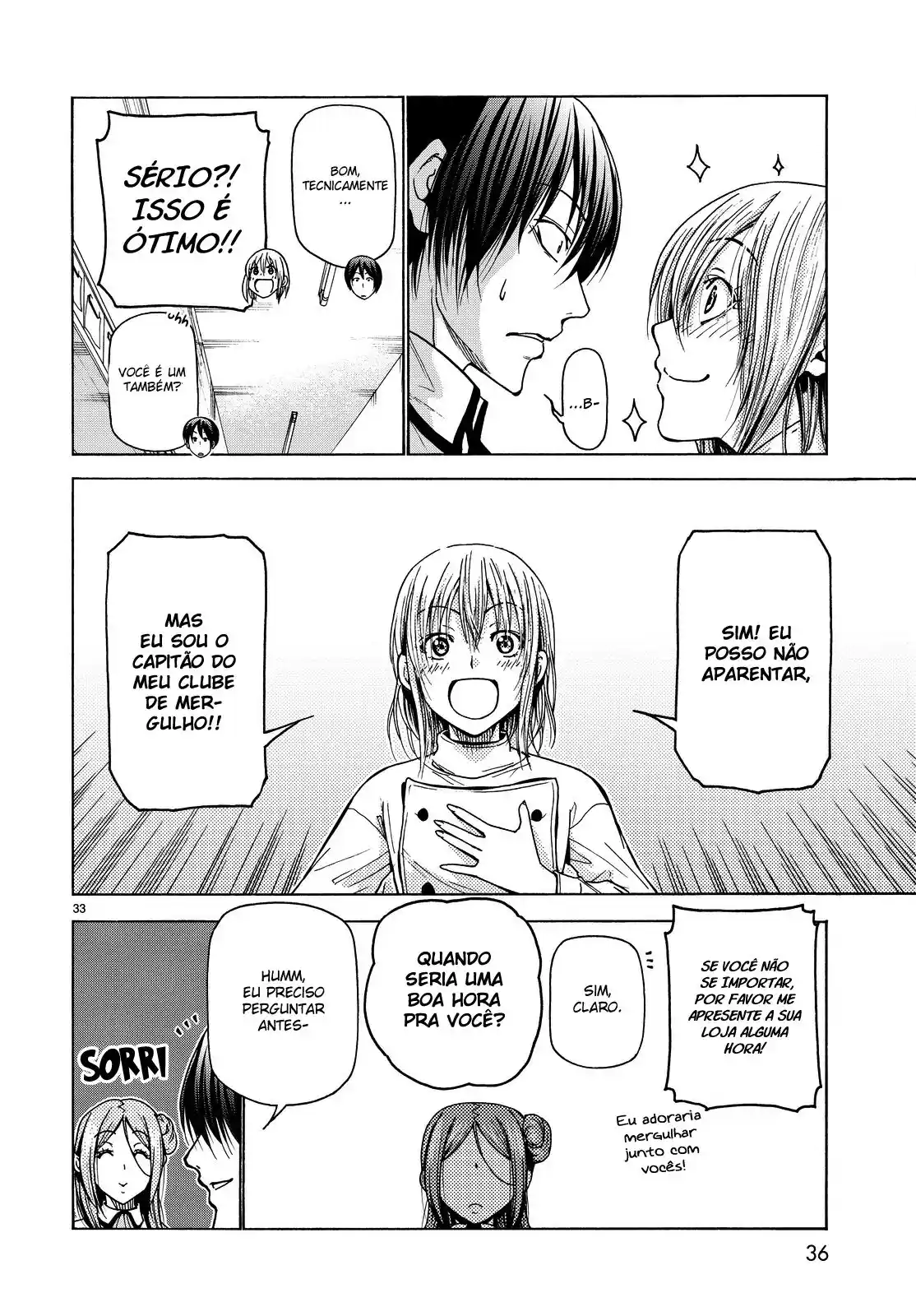 Read Grand Blue Dreaming pt_BR Manga Online