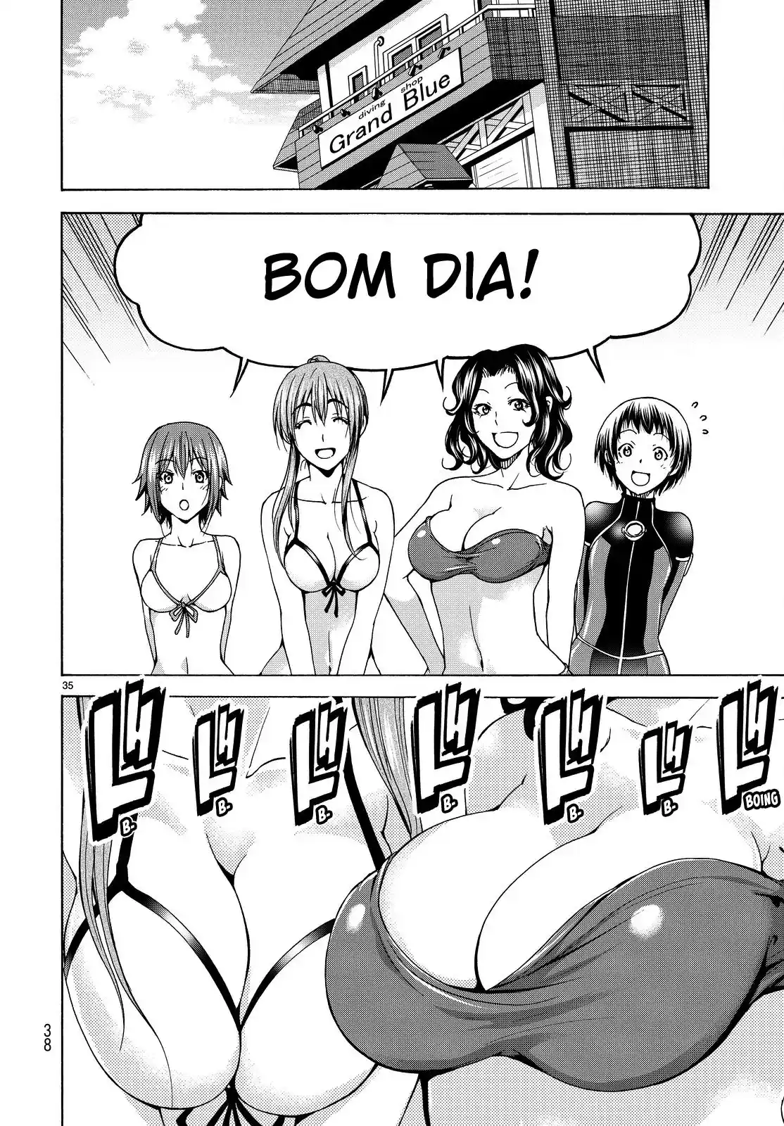 Read Grand Blue Dreaming pt_BR Manga Online