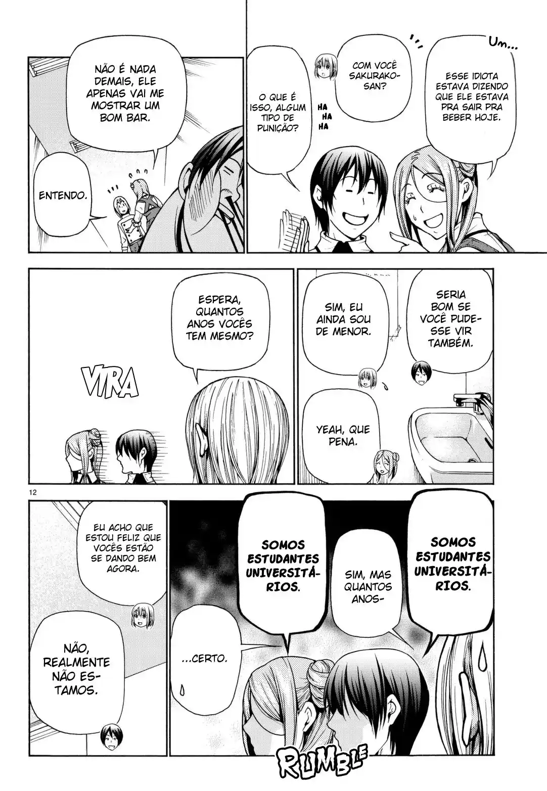 Read Grand Blue Dreaming pt_BR Manga Online