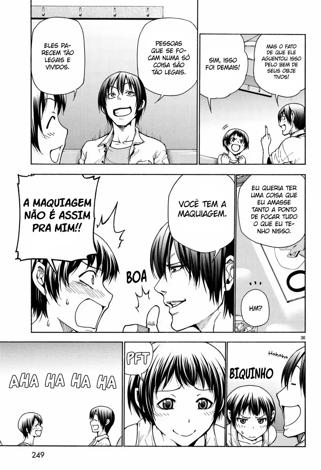 Read Grand Blue Dreaming pt_BR Manga Online