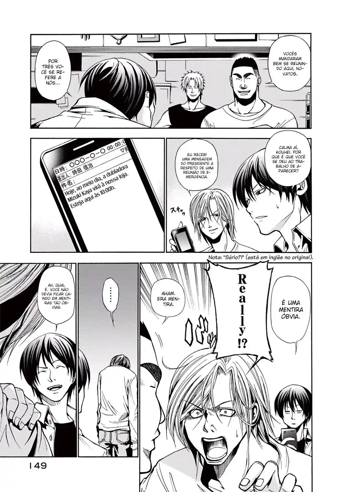 Read Grand Blue Dreaming pt_BR Manga Online