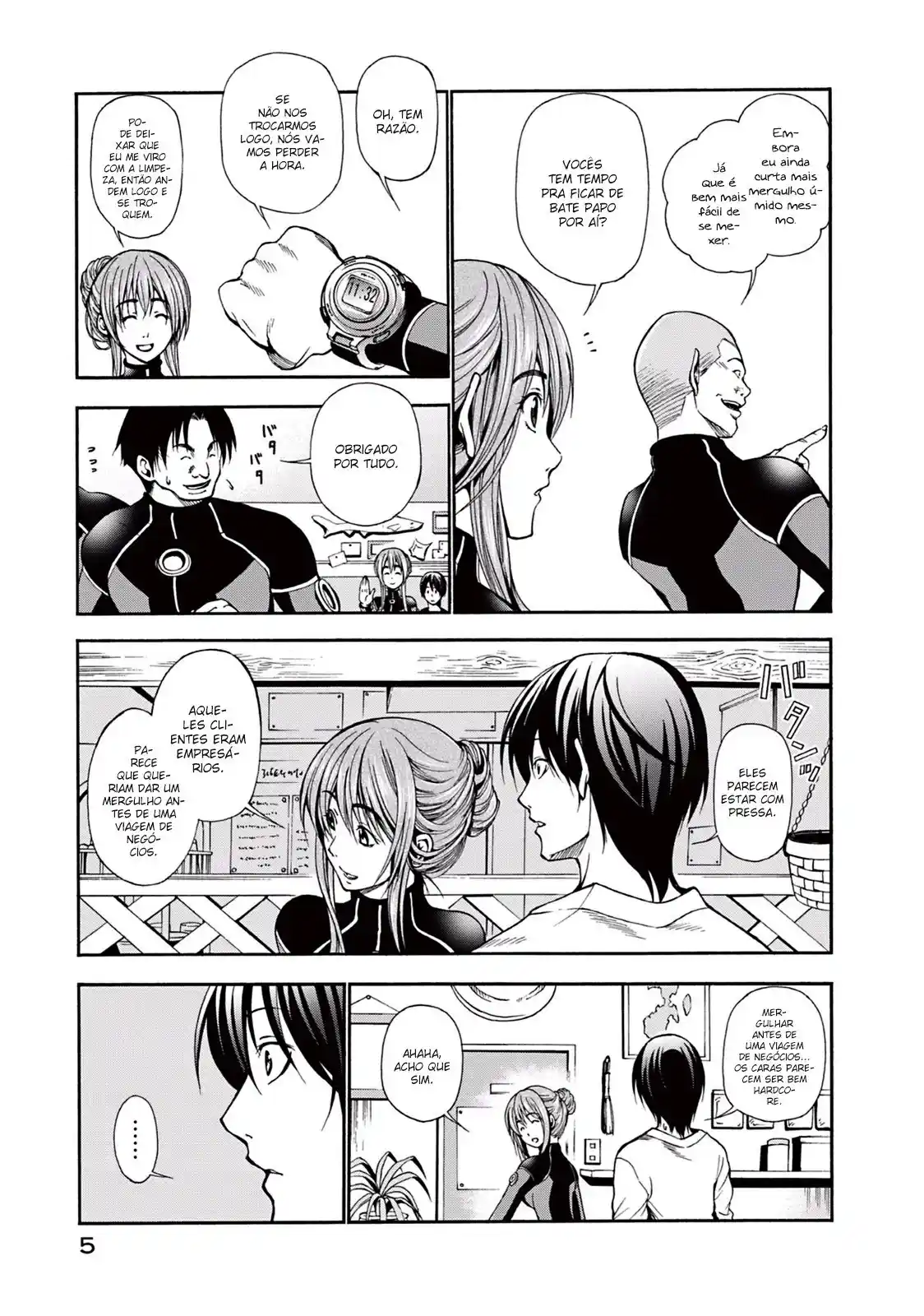 Read Grand Blue Dreaming pt_BR Manga Online