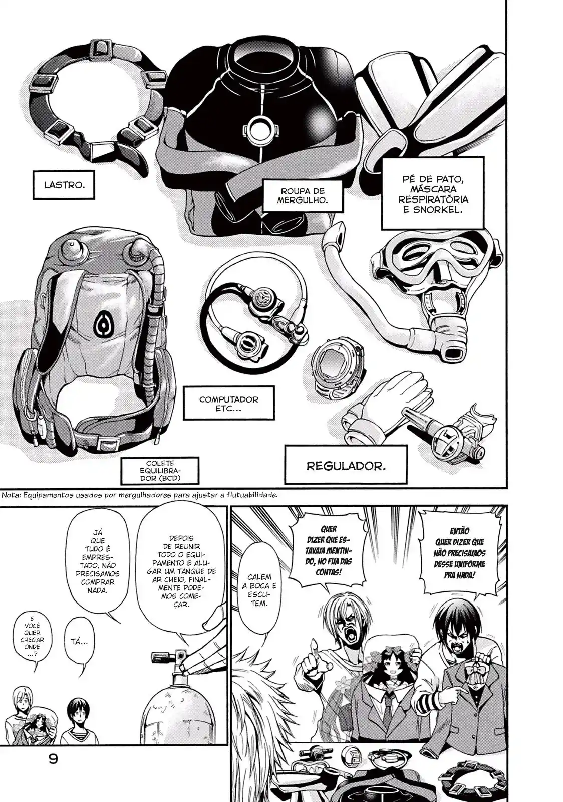 Read Grand Blue Dreaming pt_BR Manga Online
