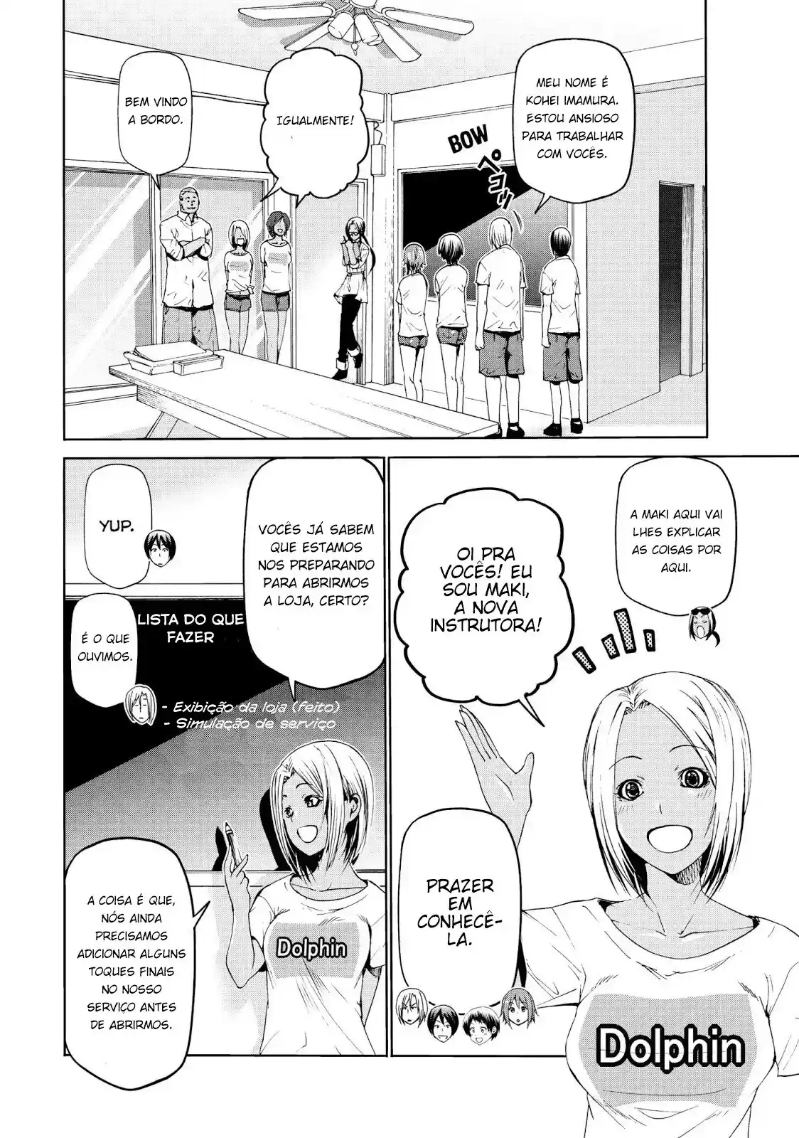 Read Grand Blue Dreaming pt_BR Manga Online