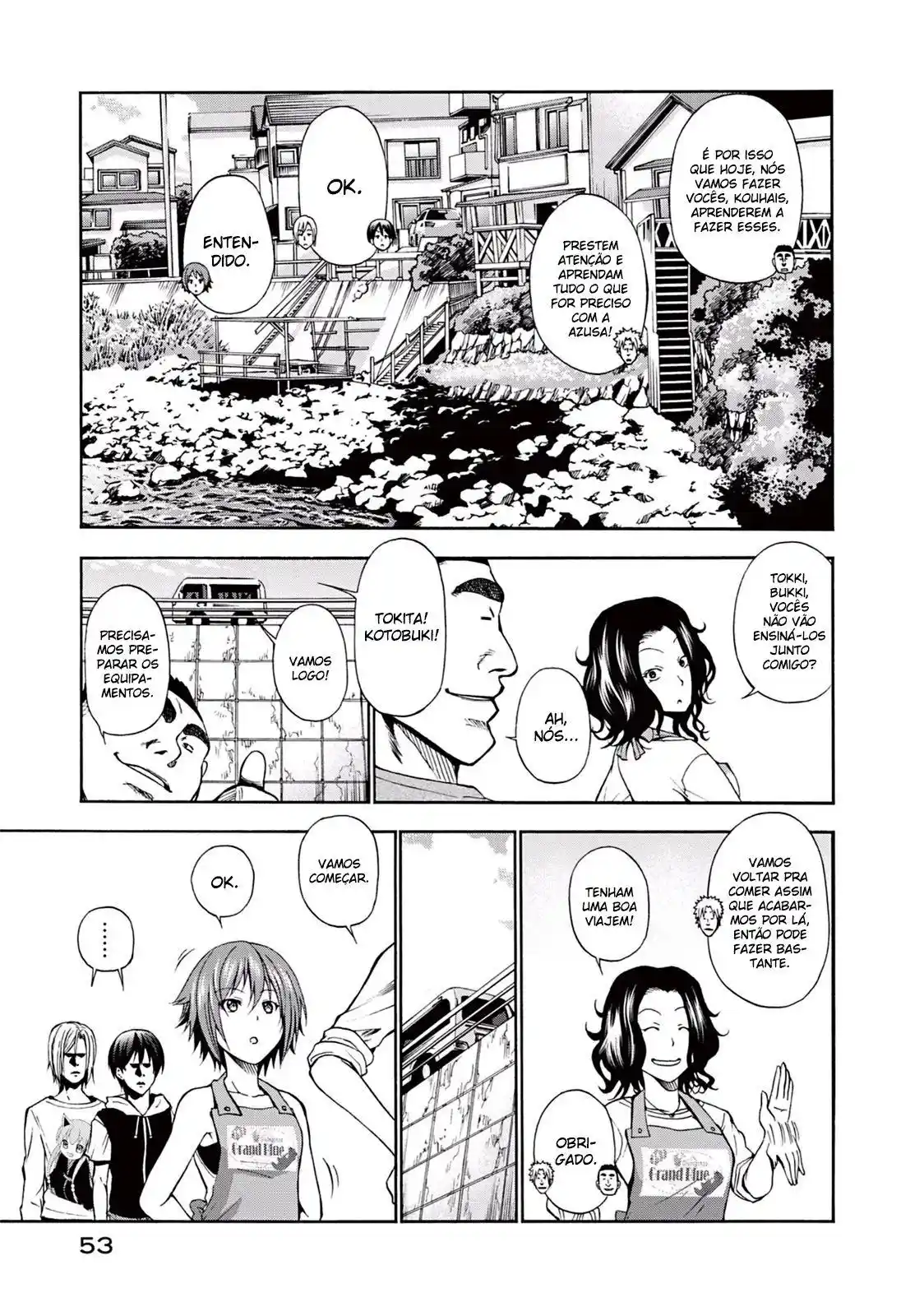 Read Grand Blue Dreaming pt_BR Manga Online
