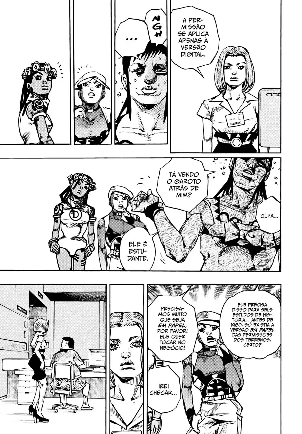Read JoJo's Bizarre Adventure Part 9 pt_BR Manga Online