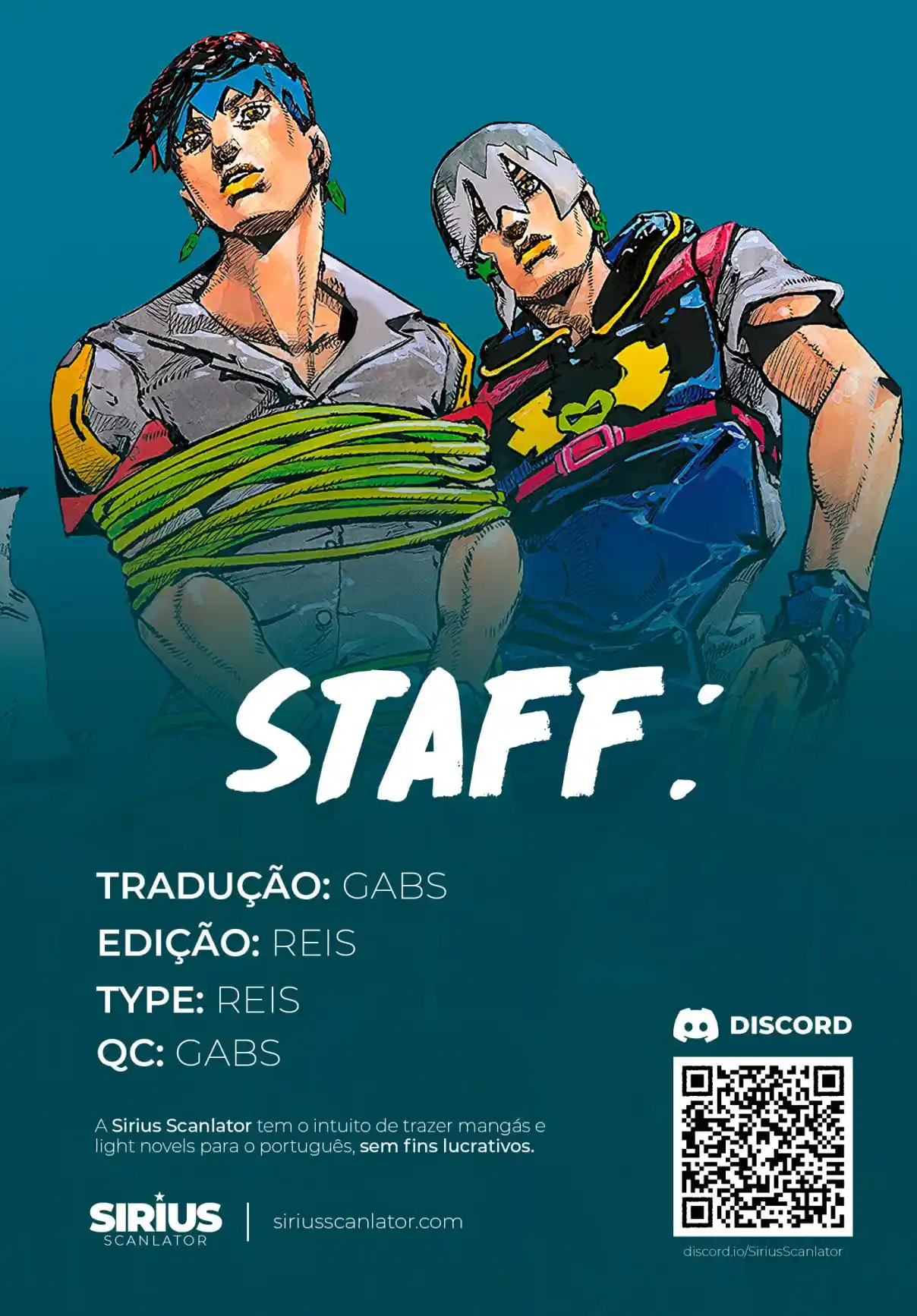 Read JoJo's Bizarre Adventure Part 9 pt_BR Manga Online