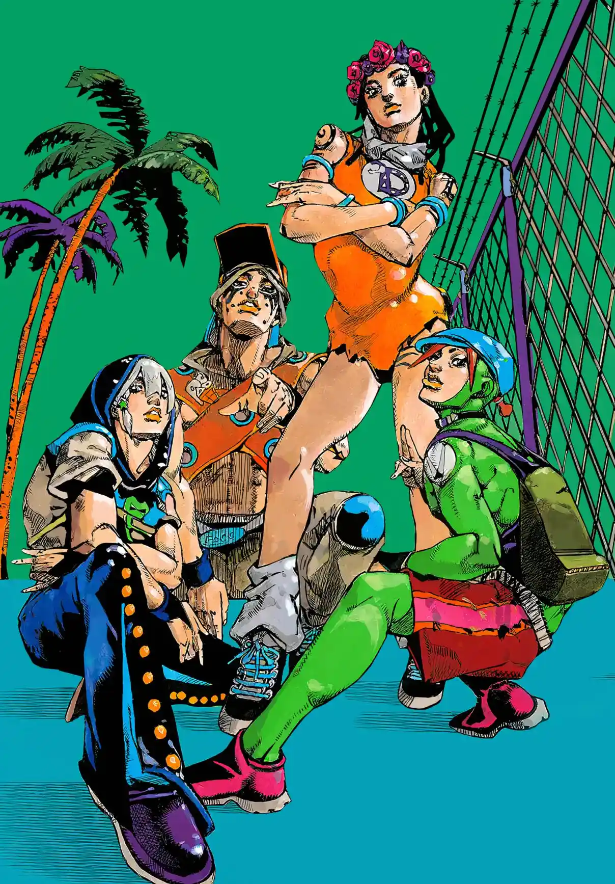 Read JoJo's Bizarre Adventure Part 9 pt_BR Manga Online