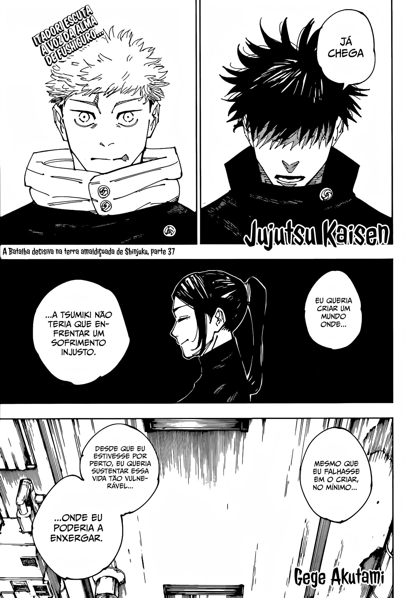 Read Jujutsu Kaisen pt_BR Manga Online