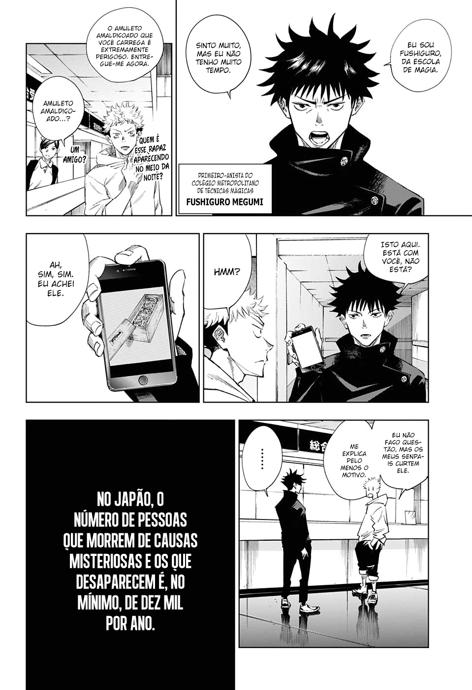 Read Jujutsu Kaisen pt_BR Manga Online