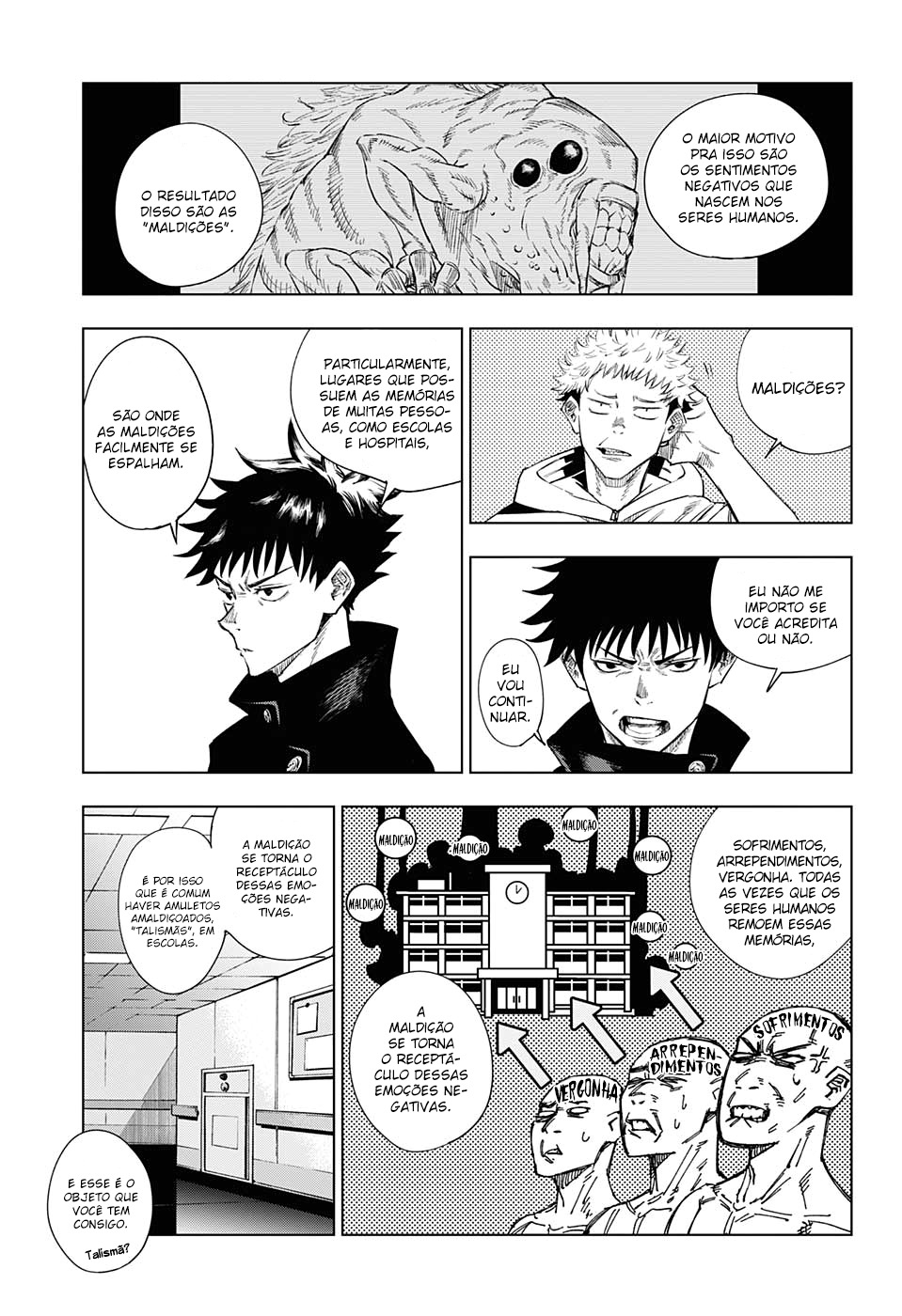 Read Jujutsu Kaisen pt_BR Manga Online