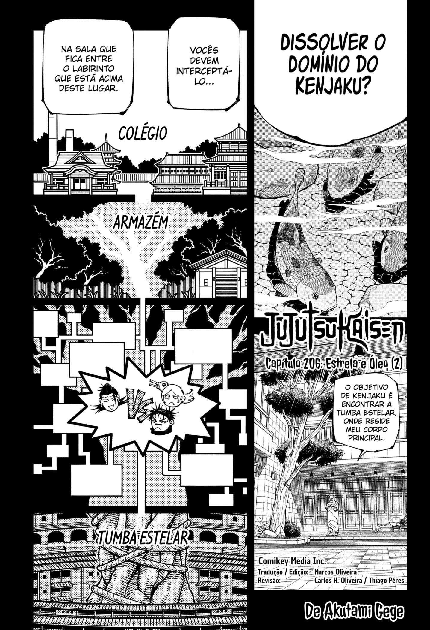 Read Jujutsu Kaisen pt_BR Manga Online