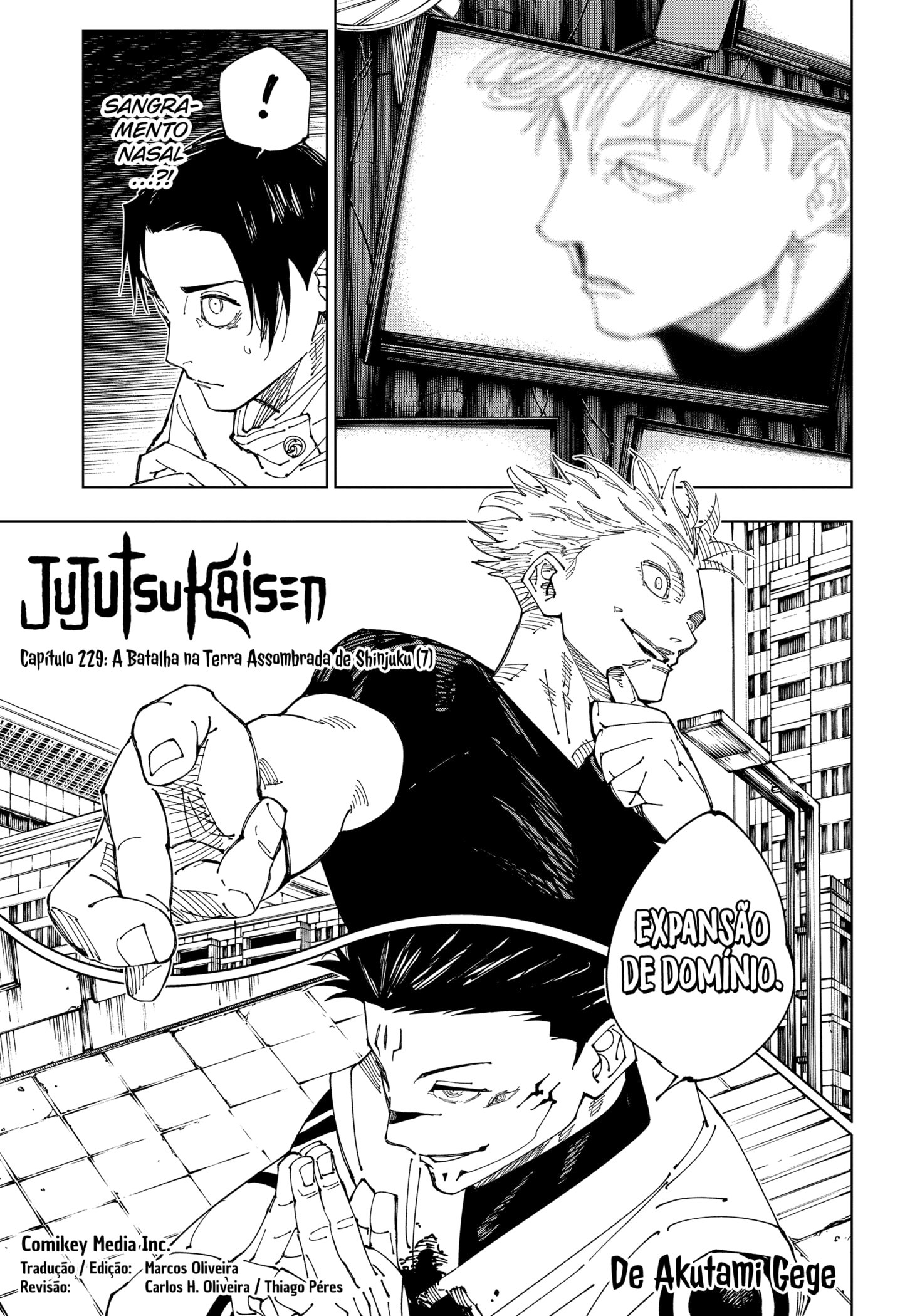 Read Jujutsu Kaisen pt_BR Manga Online