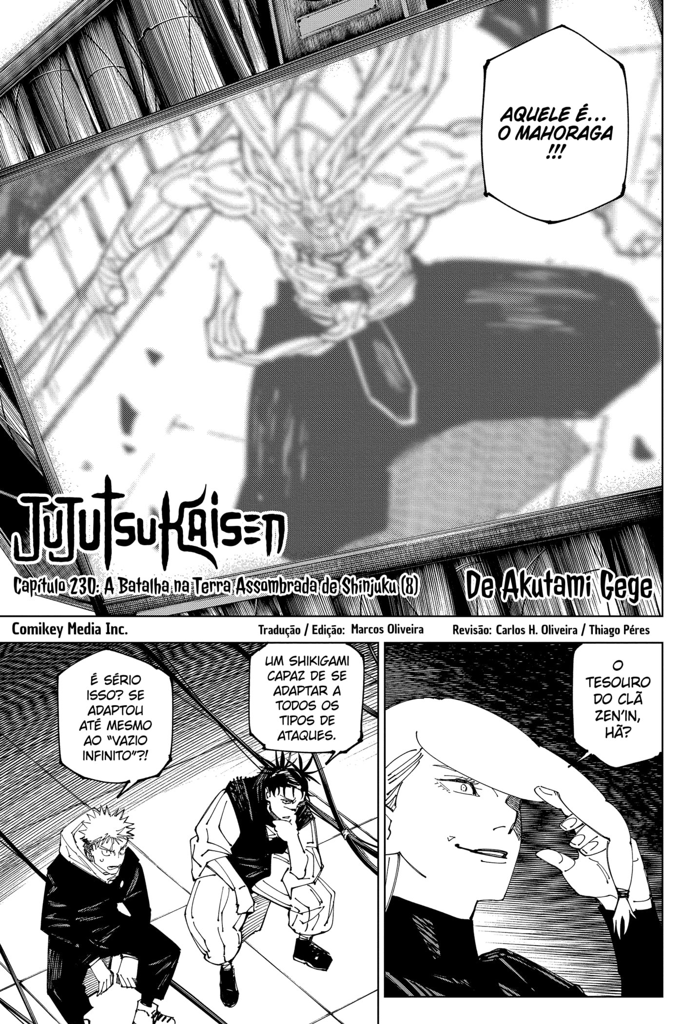 Read Jujutsu Kaisen pt_BR Manga Online