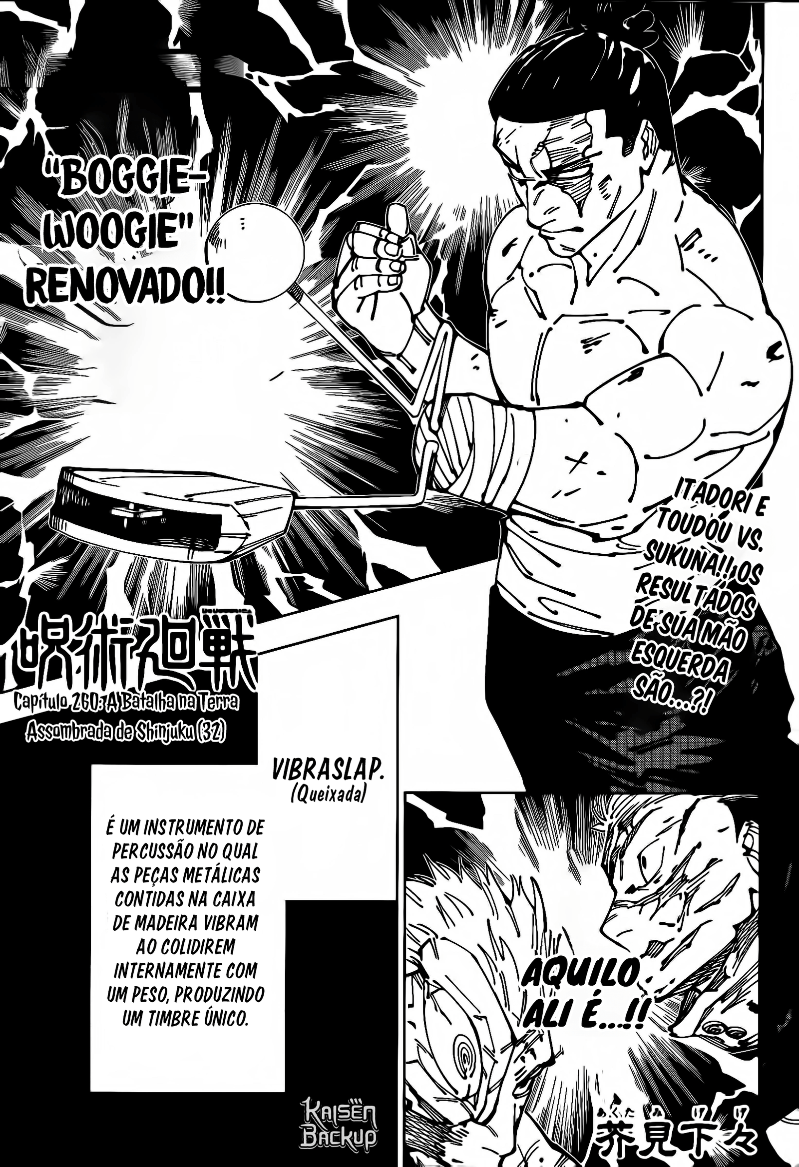 Read Jujutsu Kaisen pt_BR Manga Online