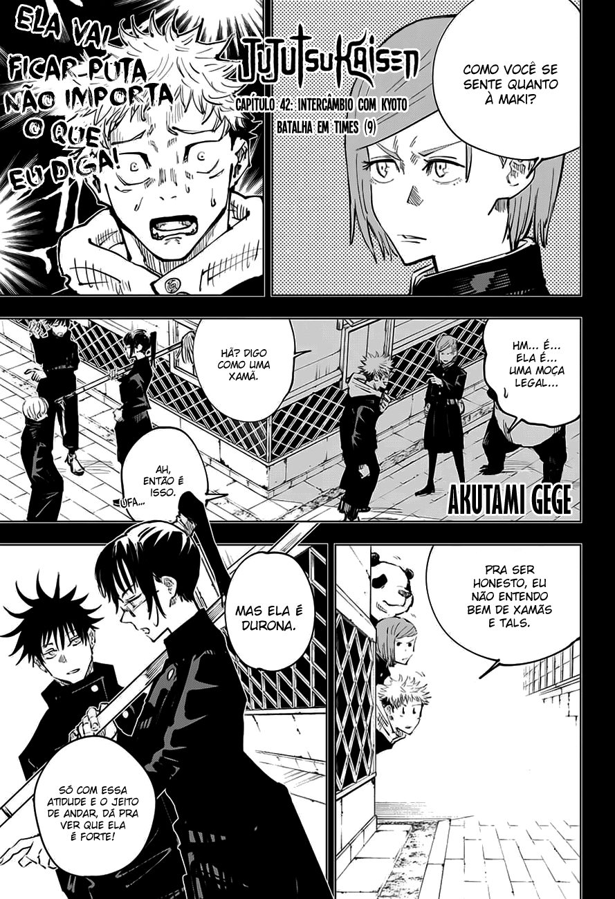 Read Jujutsu Kaisen pt_BR Manga Online