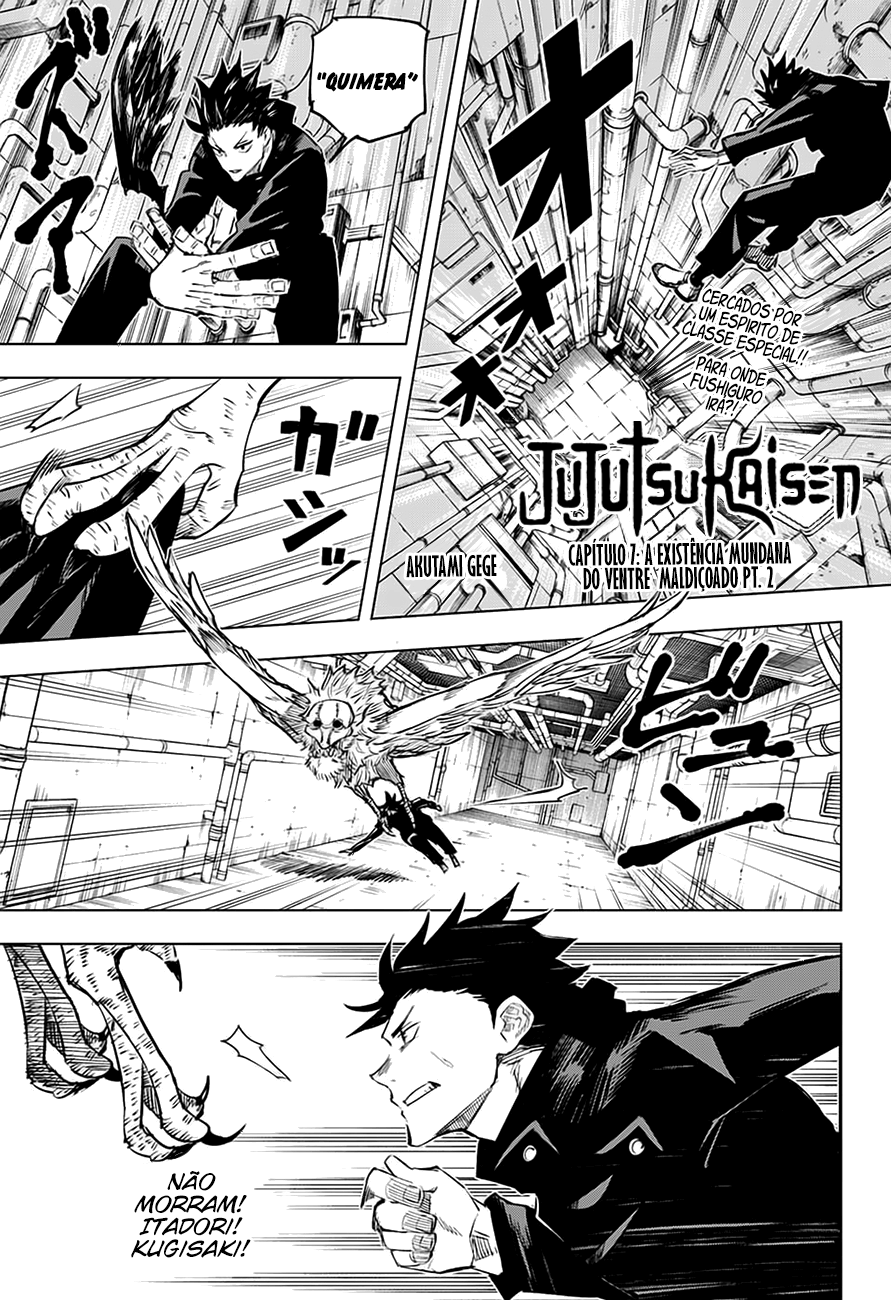 Read Jujutsu Kaisen pt_BR Manga Online