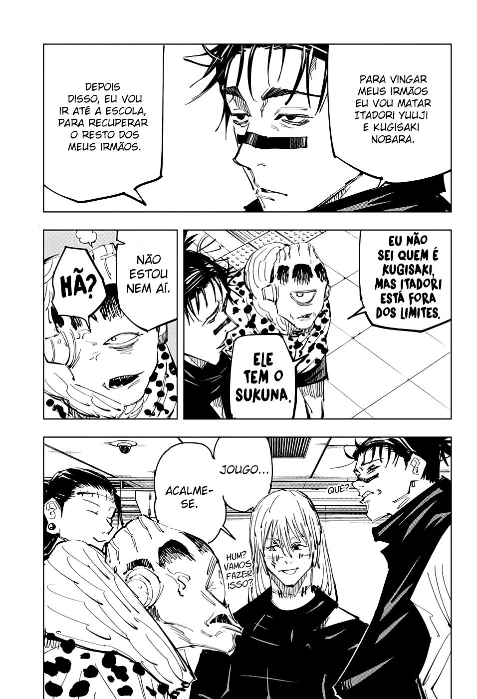 Read Jujutsu Kaisen pt_BR Manga Online