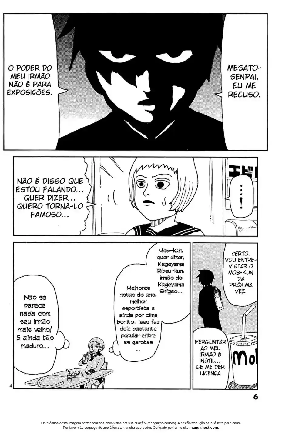 Read MOB Psycho 100 pt_BR Manga Online