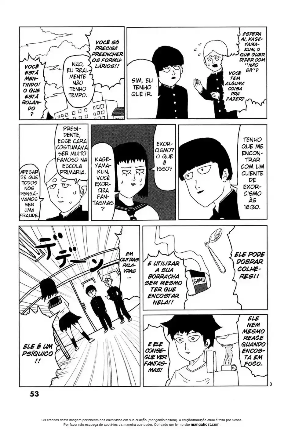 Read MOB Psycho 100 pt_BR Manga Online