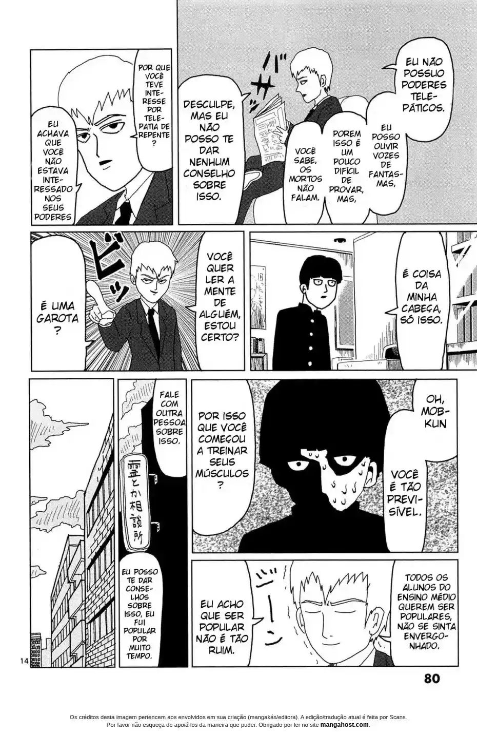 Read MOB Psycho 100 pt_BR Manga Online