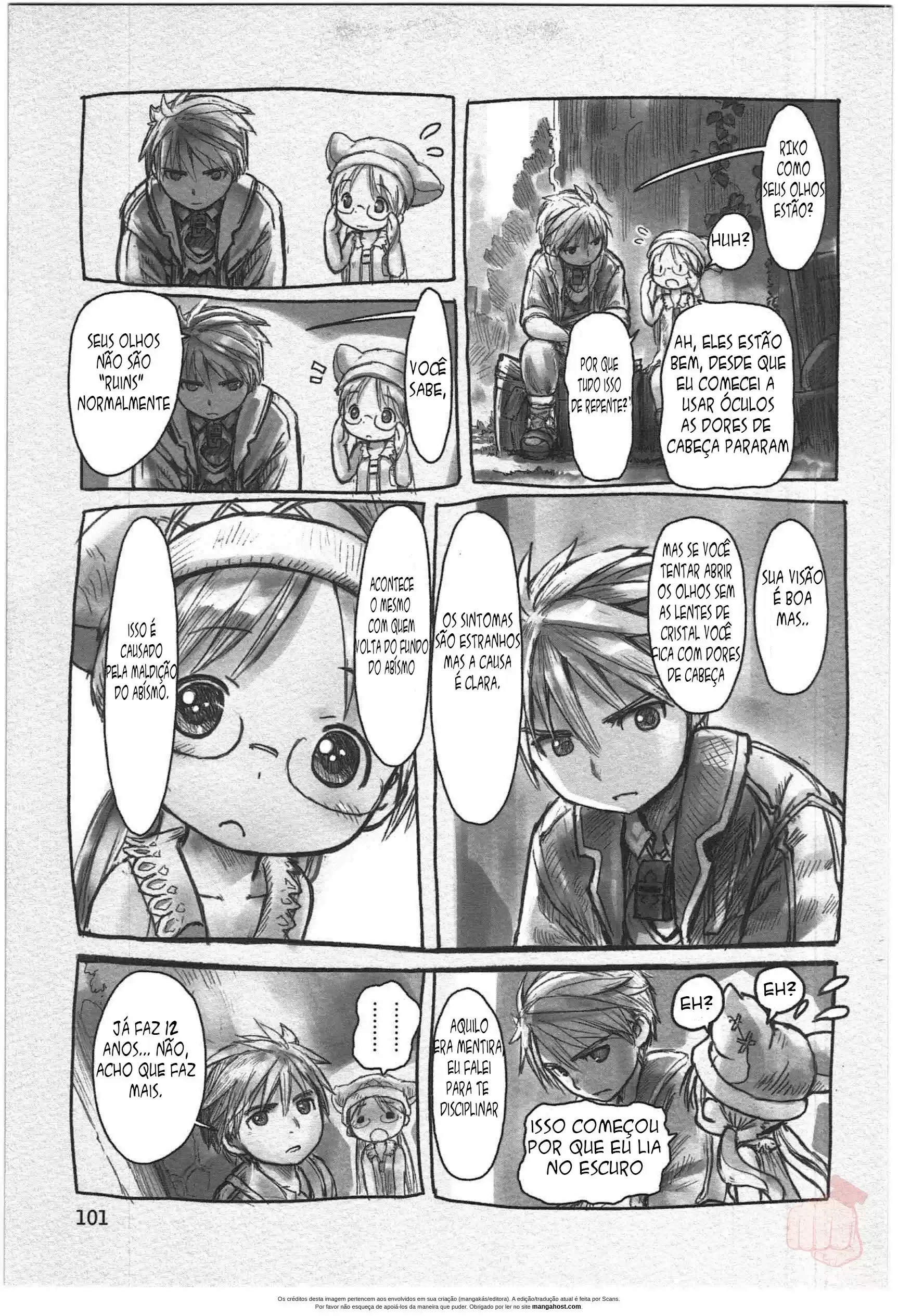 Read Made in Abyss pt_BR Manga Online