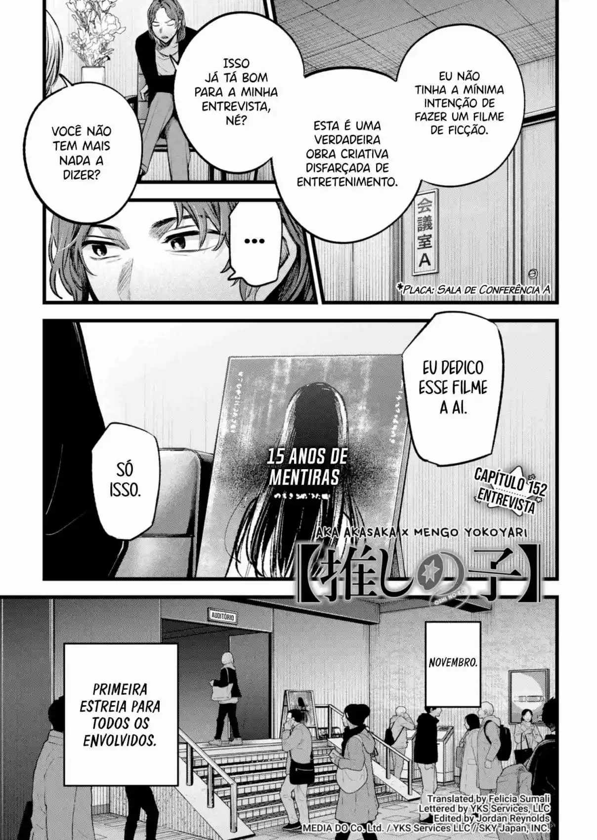 Read Oshi no Ko pt_BR Manga Online