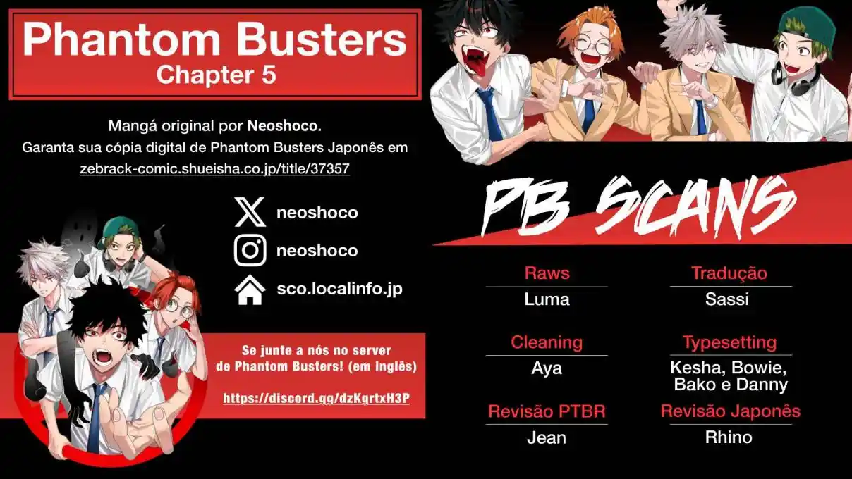 Read Phantom Busters pt_BR Manga Online