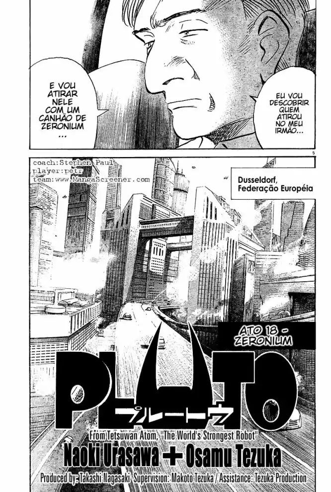 Read Pluto pt_BR Manga Online