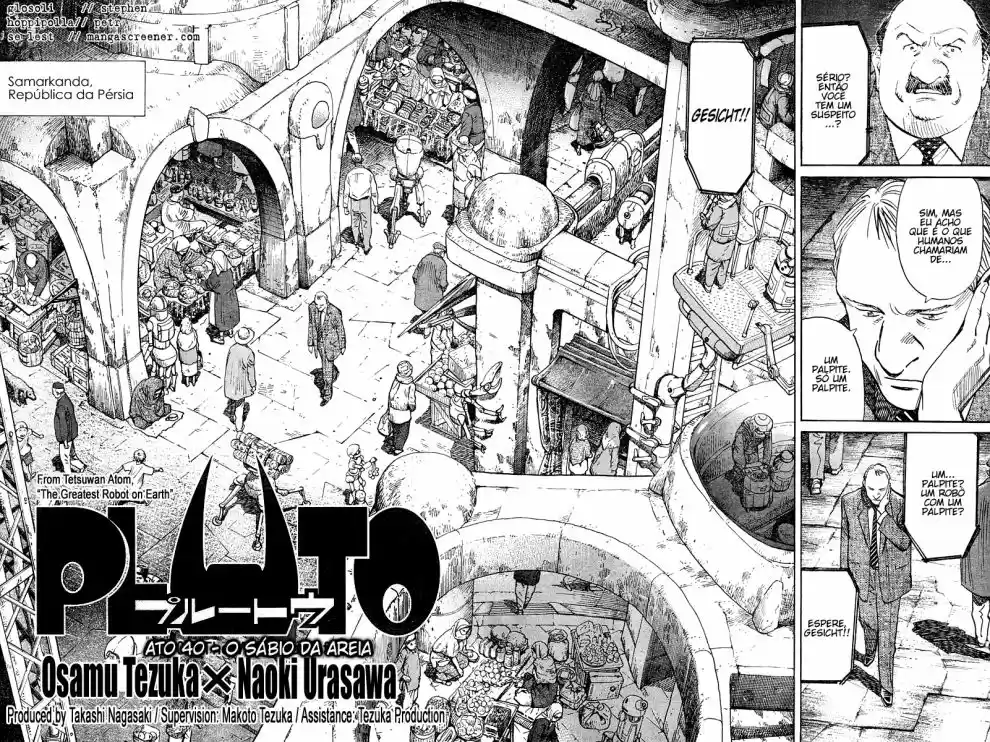 Read Pluto pt_BR Manga Online