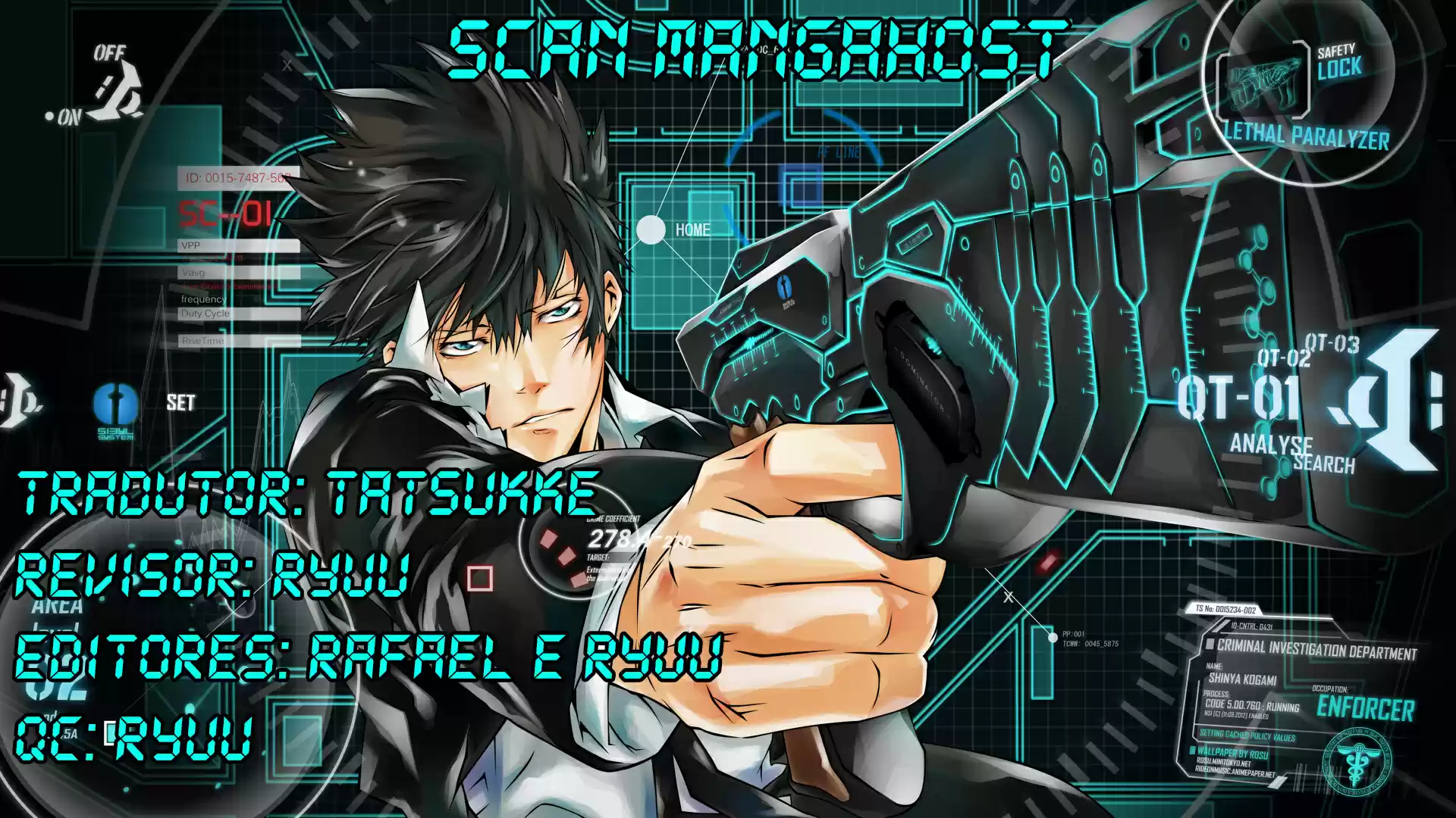Read Psycho-Pass_ Kanshikan Kougami Shinya pt_BR Manga Online