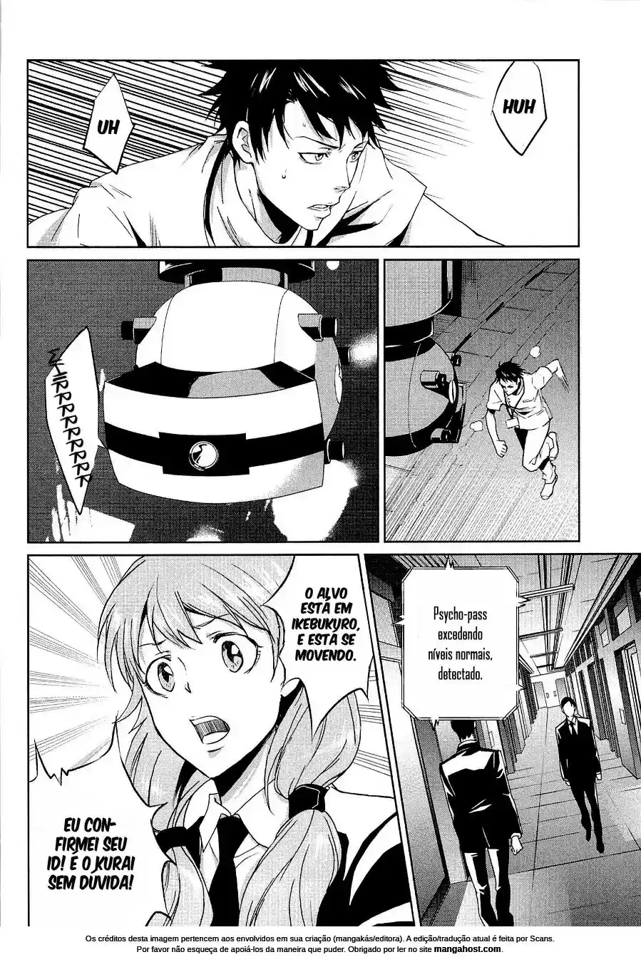 Read Psycho-Pass_ Kanshikan Kougami Shinya pt_BR Manga Online