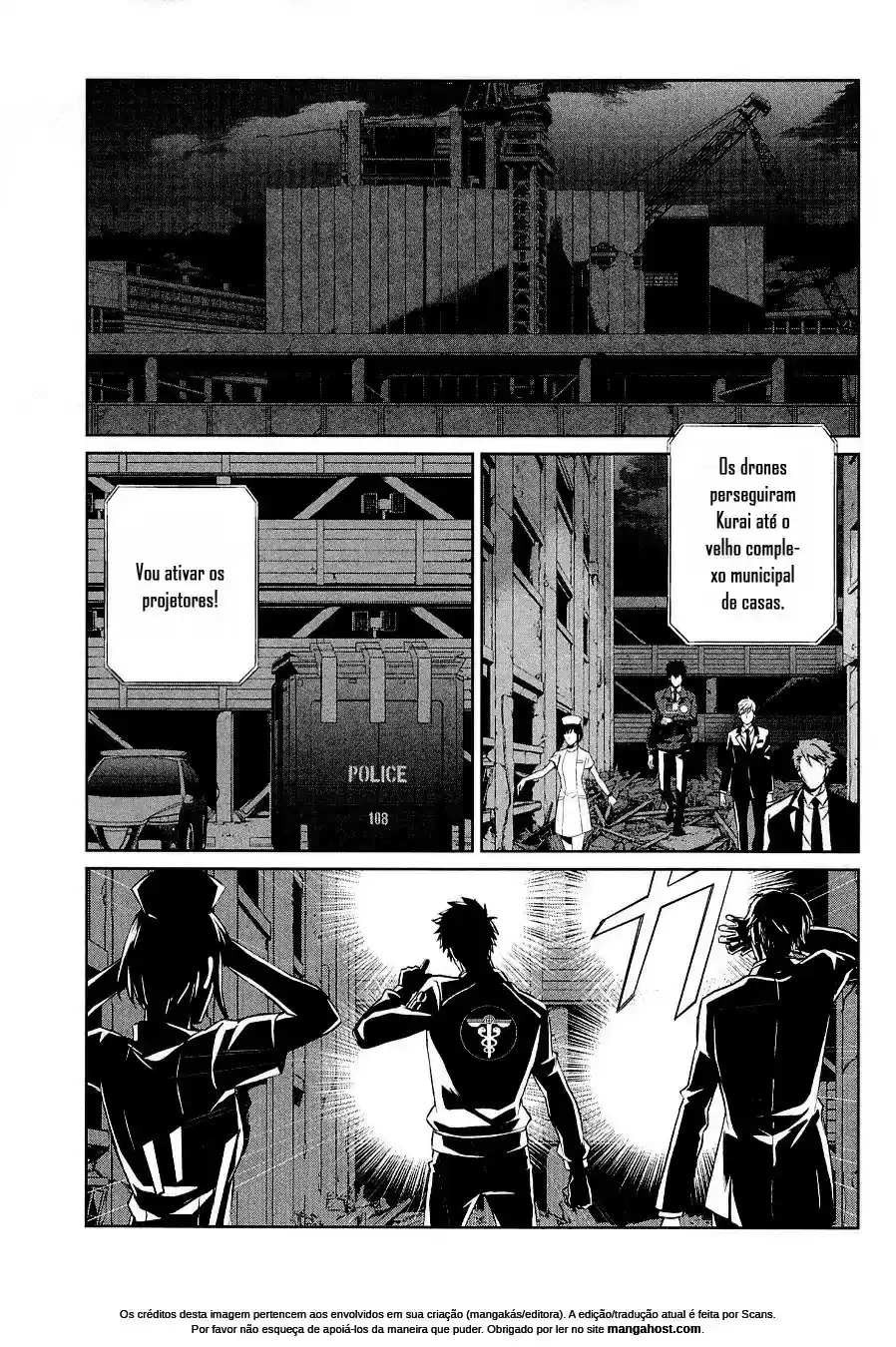 Read Psycho-Pass_ Kanshikan Kougami Shinya pt_BR Manga Online