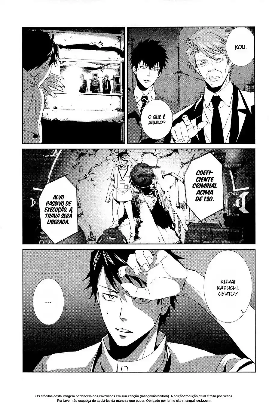 Read Psycho-Pass_ Kanshikan Kougami Shinya pt_BR Manga Online