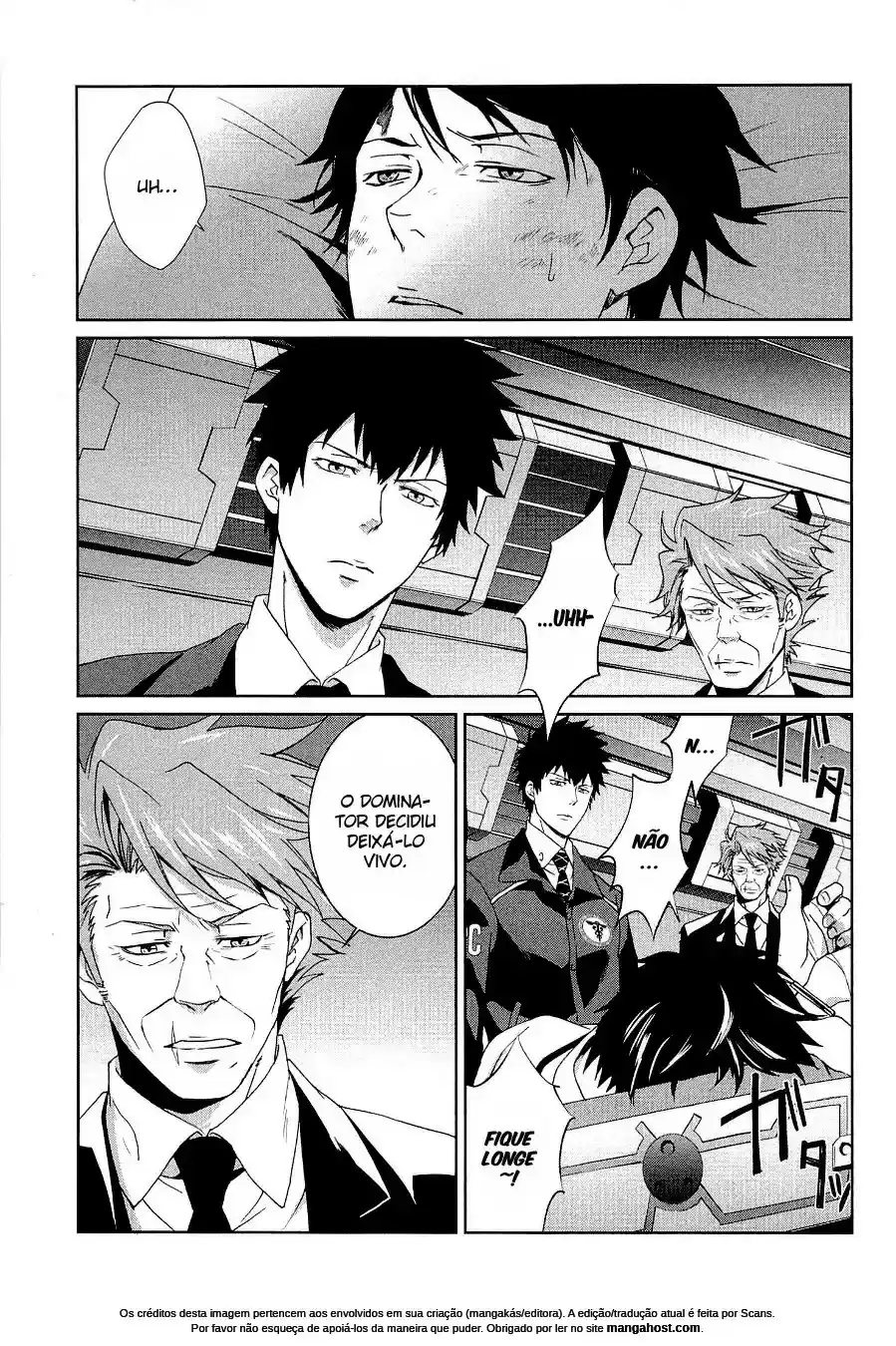 Read Psycho-Pass_ Kanshikan Kougami Shinya pt_BR Manga Online