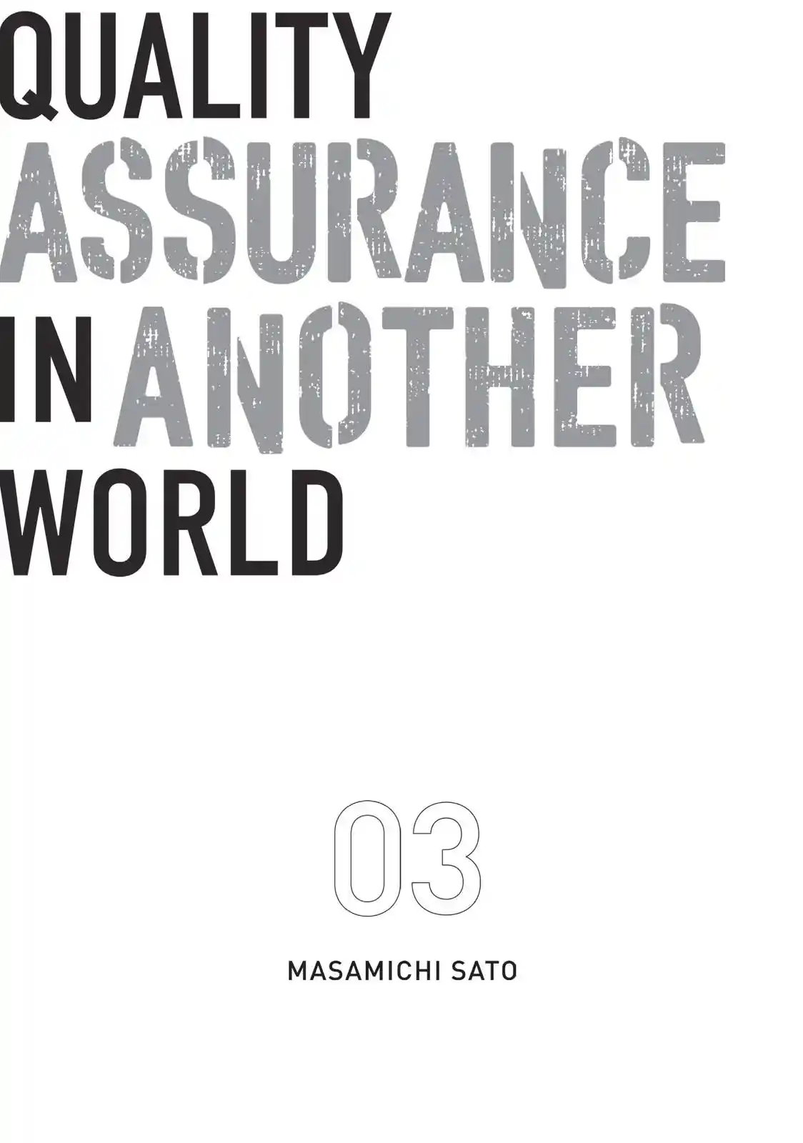 Read Quality Assurance in Another World pt_BR Manga Online