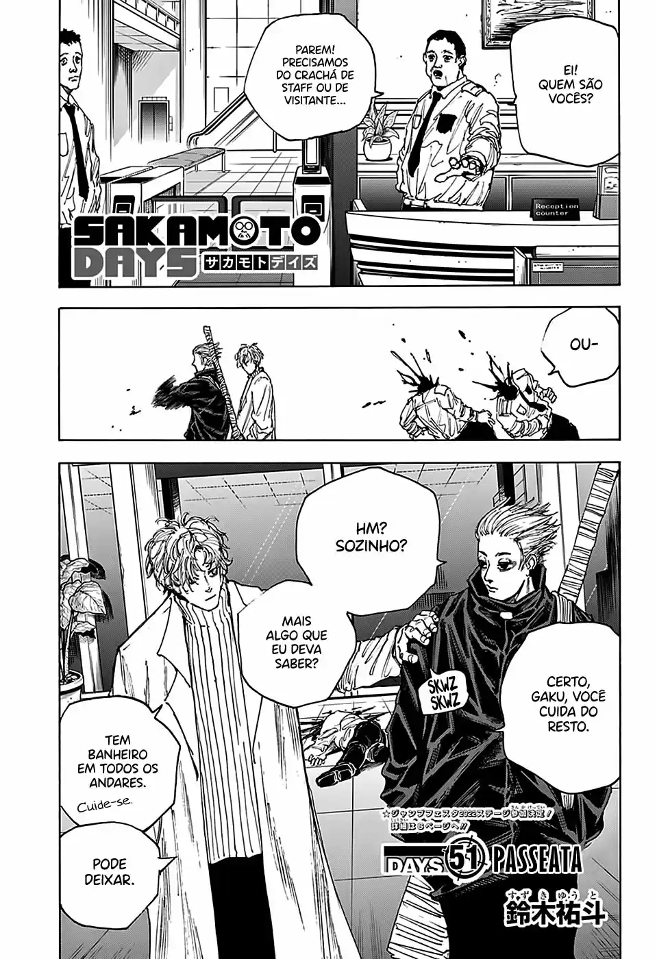 Read Sakamoto Days pt_BR Manga Online