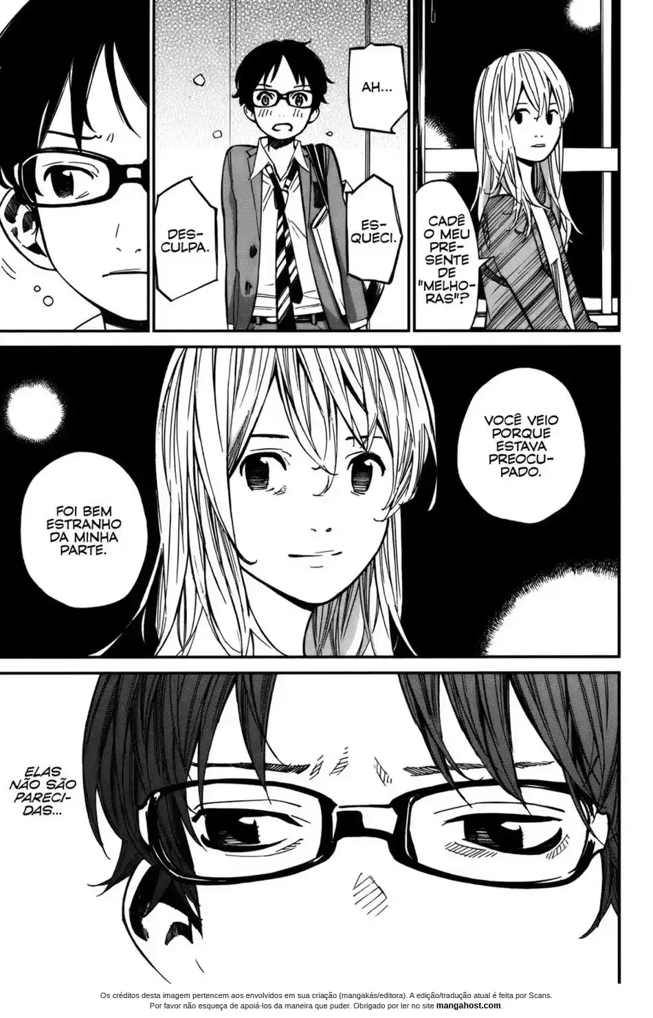 Read Shigatsu wa Kimi no Uso pt_br Manga Online